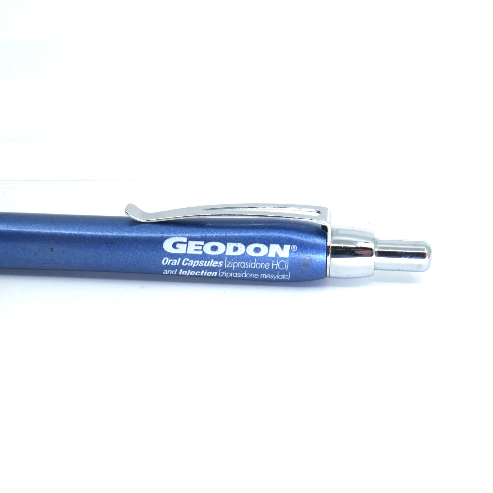 GEODON Collectible Heavy Metal Pharmaceutical Drug Rep Pen *HARD TO FIND*