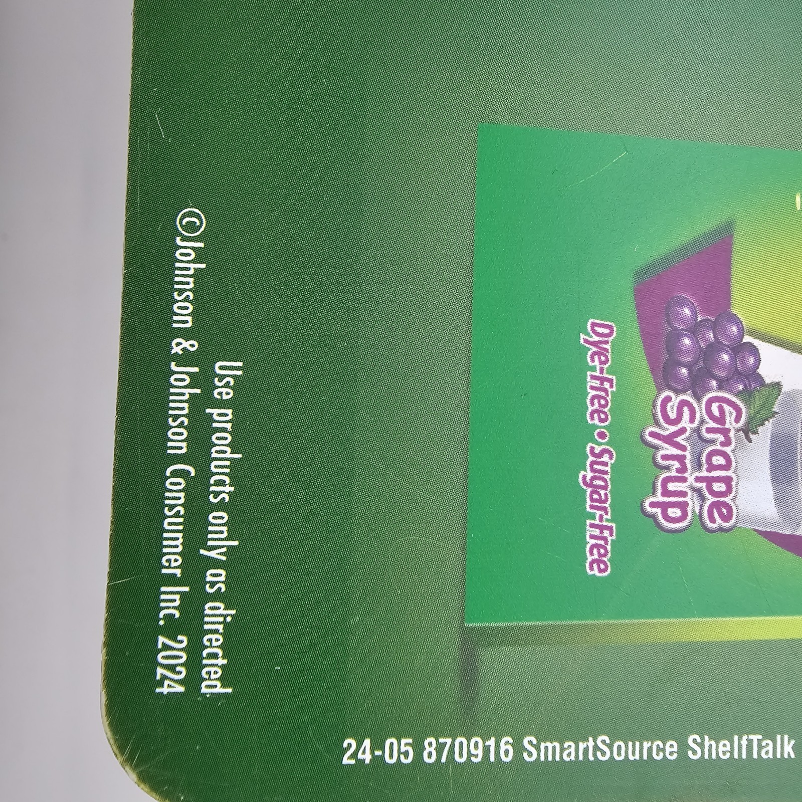 Pharmaceutical Advertising Banner ZYRTEC Shelf Talker Grocery Store Display Sign