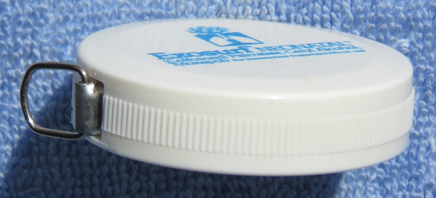 *RARE* Drug Rep Promotional NOS 1990 EXOSURF® NEONATAL Tailor Cloth Tape Measure