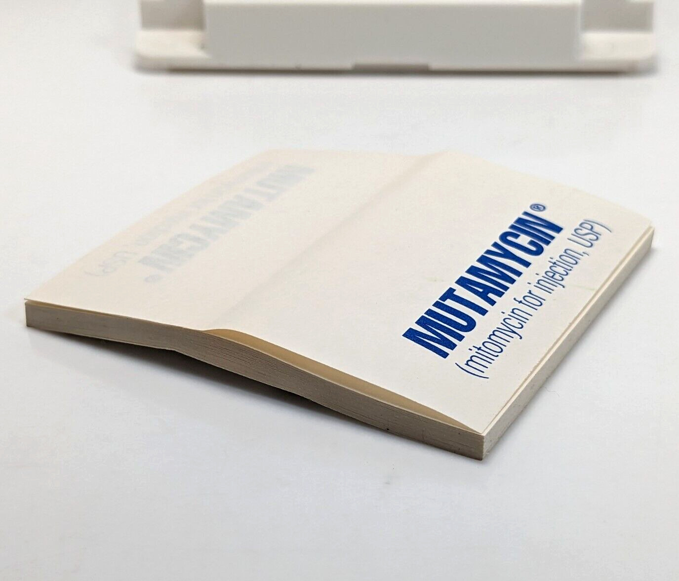 Pharmaceutical Drug Rep Clip Board Mutamycin Mitomycin Advertising Sticky Notes