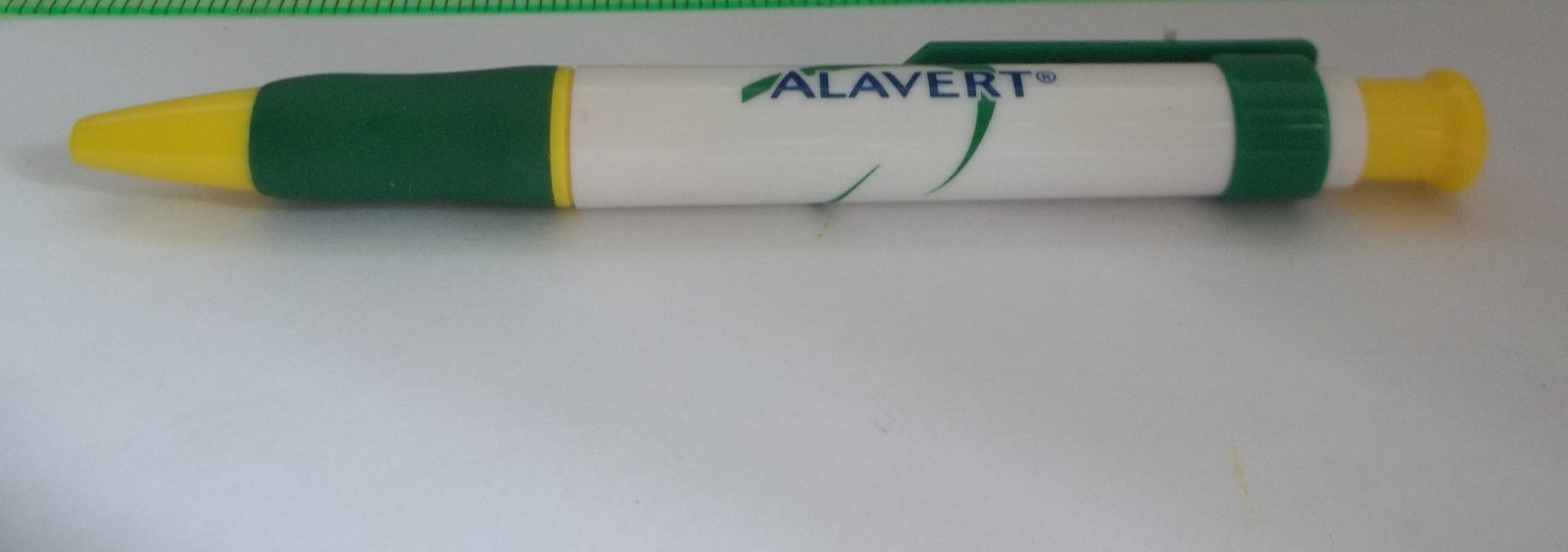 ALAVERT Promotional Pen Plastic Medium Weight Pharma Advertising