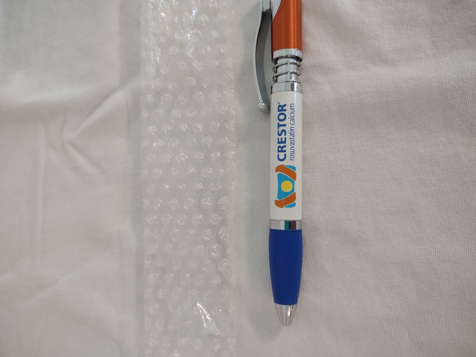 Crestor Pharmaceutical repr Collectible Heavy Metal Pen