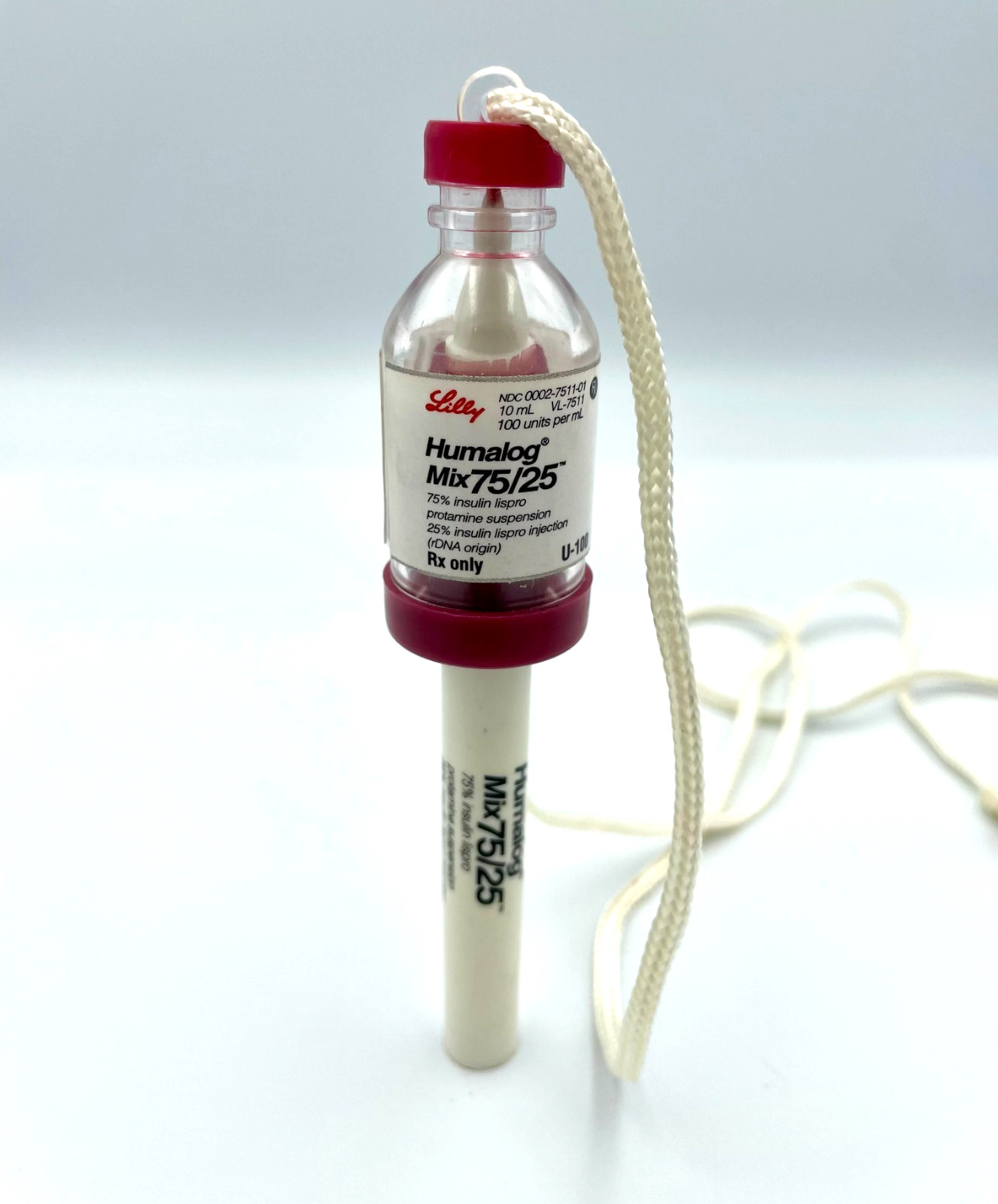 Humalog Lanyard Pen VTG VERY RARE Drug Rep Pharmaceutical Promo Collectible