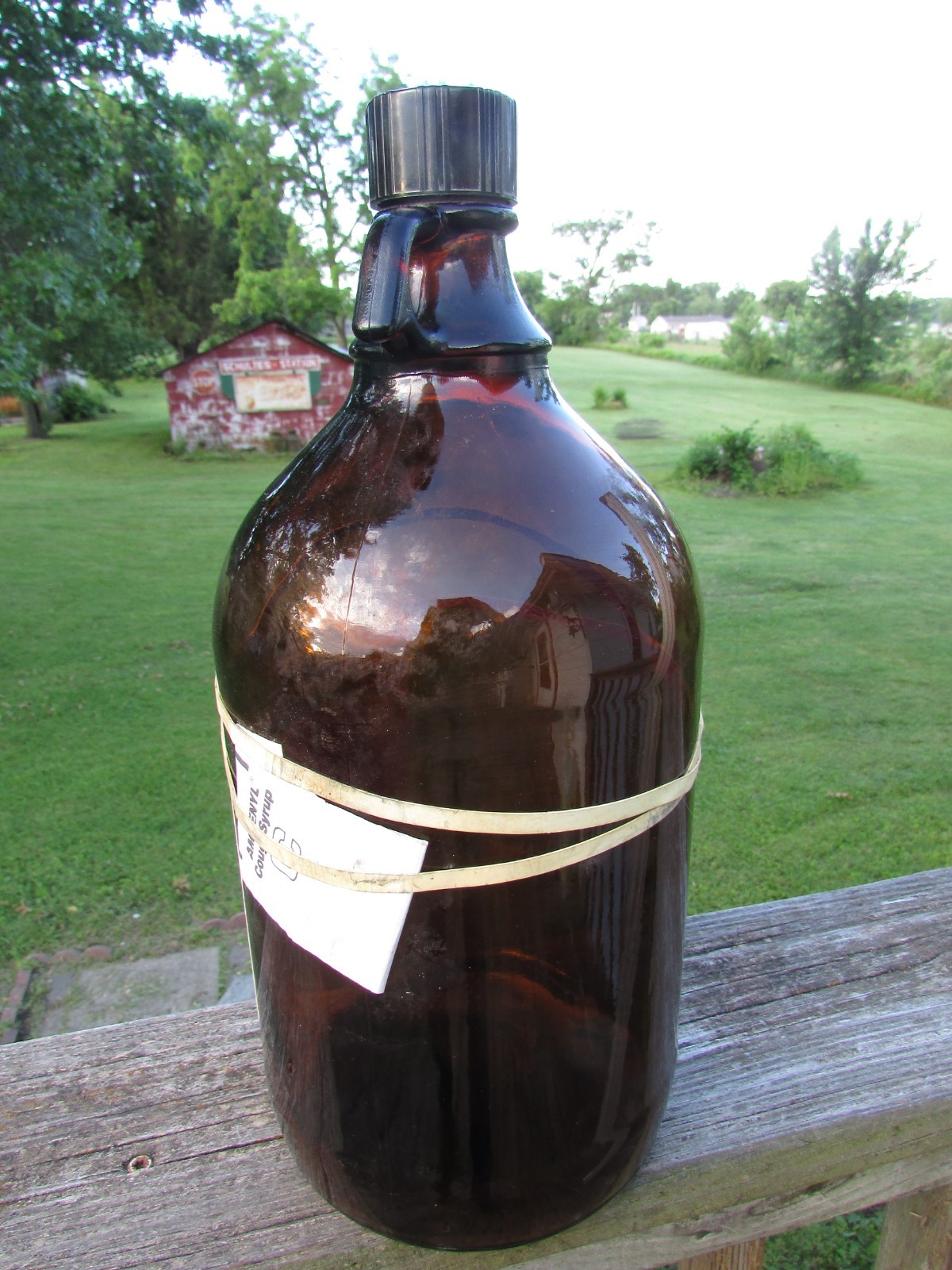 Empty AMBENYL Cough SYRUP – 1 Gallon JUG – EXPIRED in 1990 Great AUTHENTIC Piece