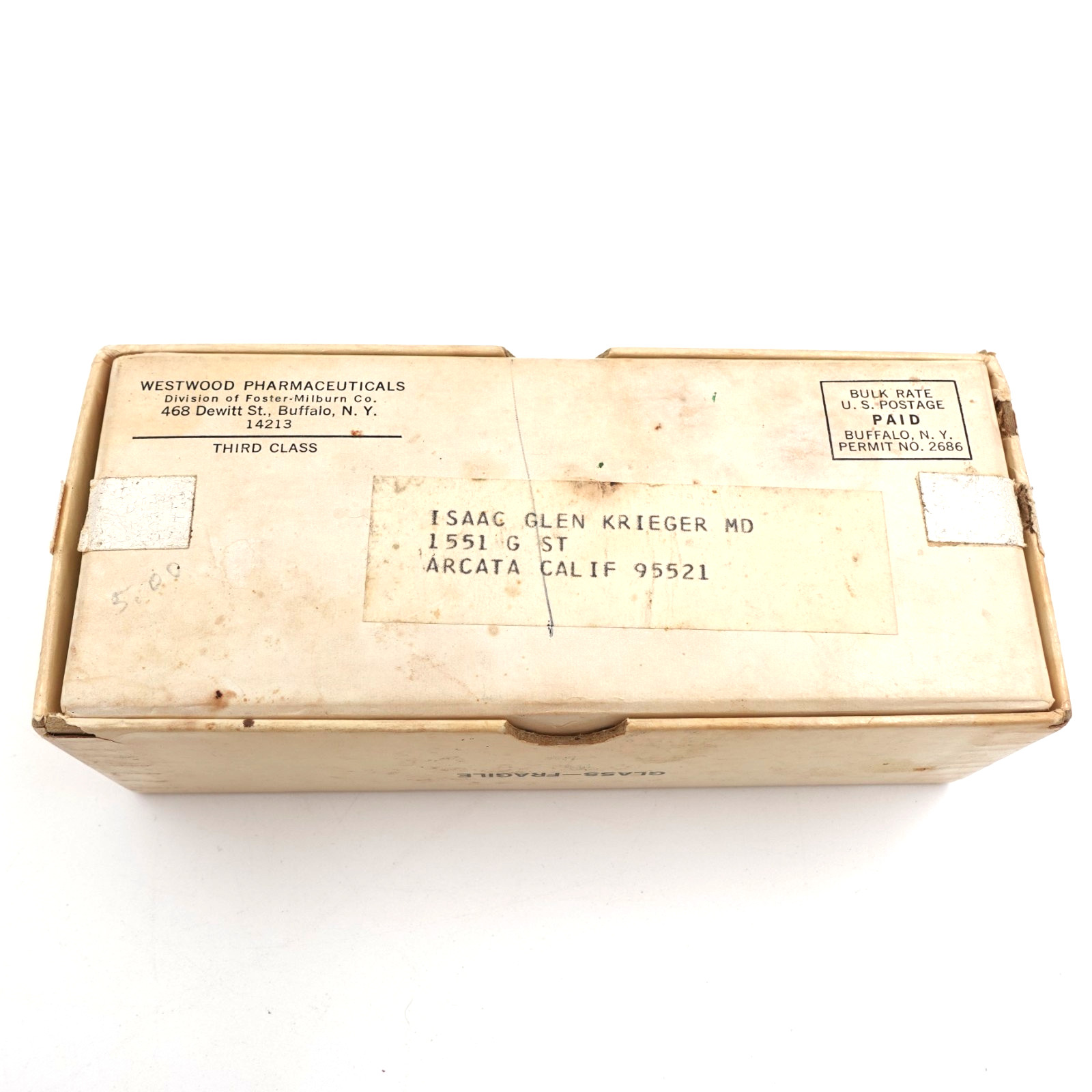 Vtg Pharmaceutical Sample Alpha Keri Complimentary Bottle w Box Westwood NOS
