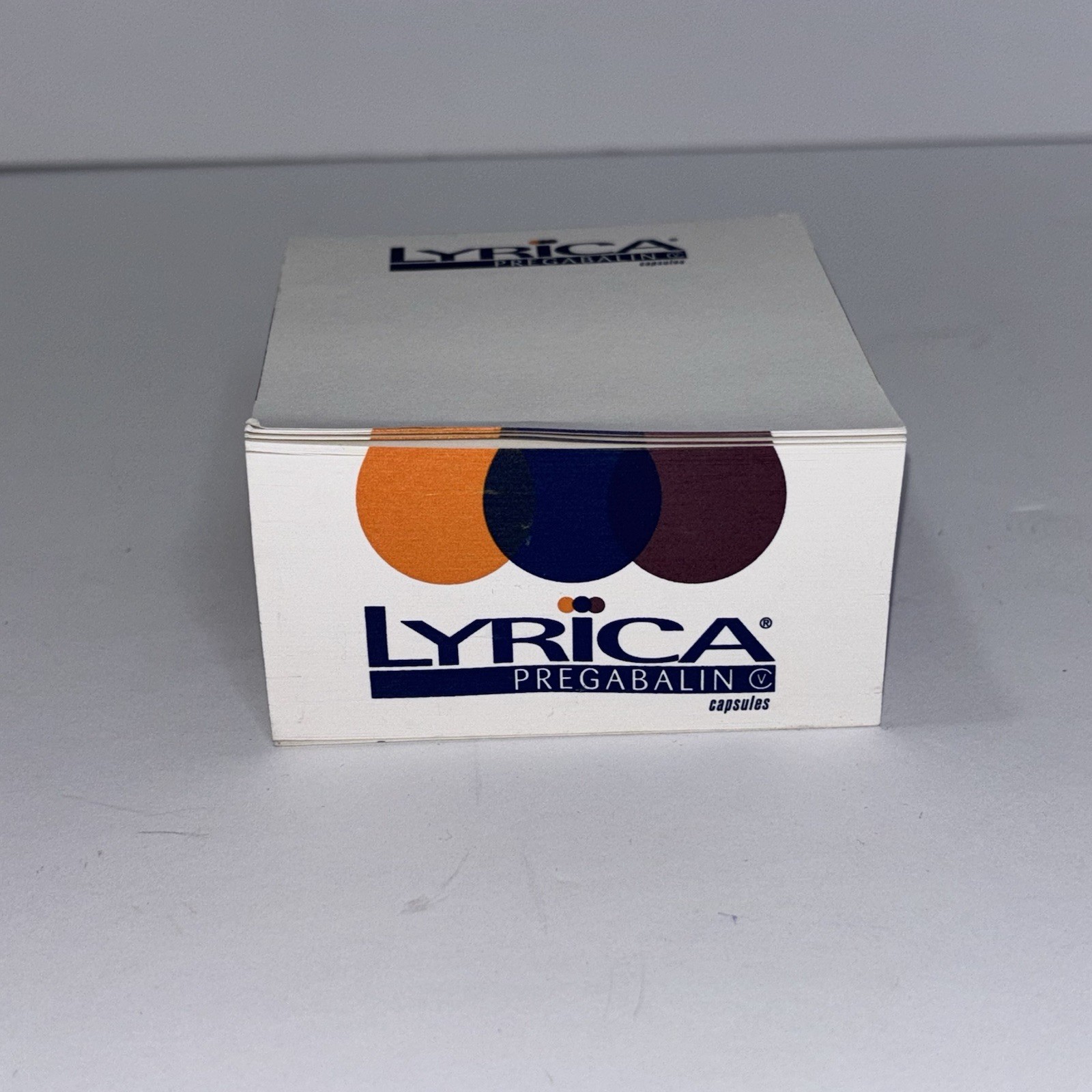LYRICA Pharmaceutical 2005 Collectible Advertisement Notepad Drug Rep Promo