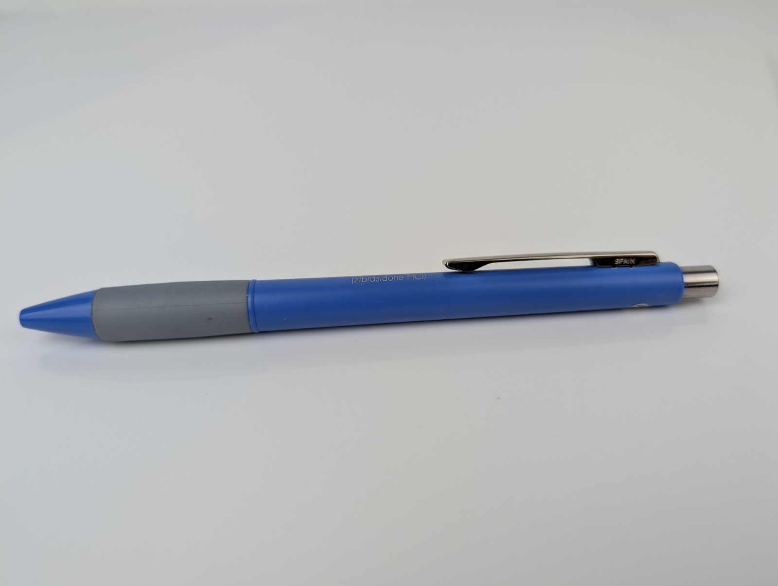 Blue Pfizer Geodon Salesman Sample Pen Drug Rep Pharmaceutical Promo Pharma
