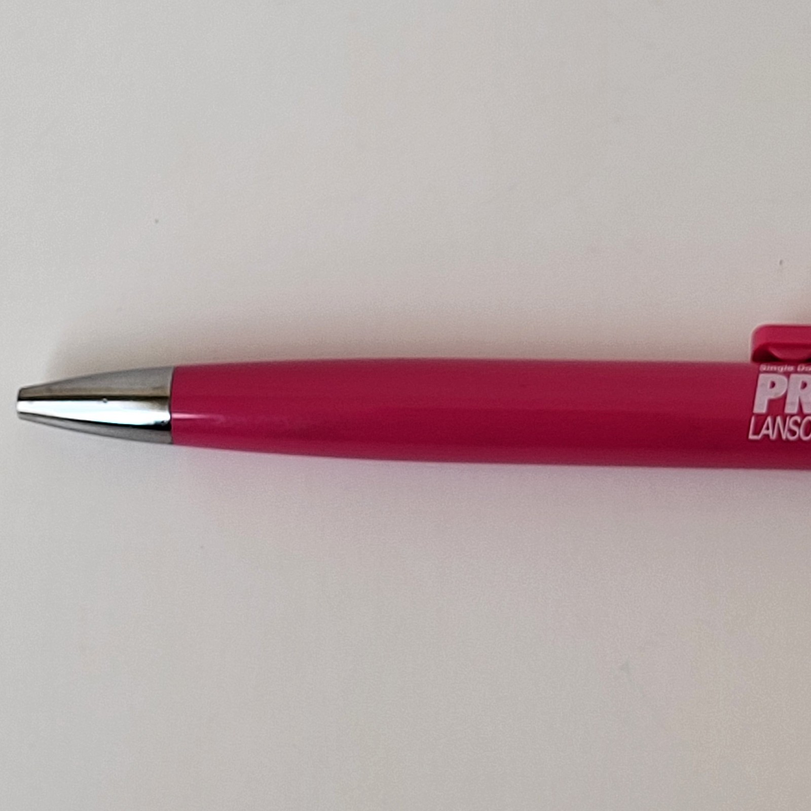 Prevacid Solutab Pink Pen Pharmaceutical Drug Rep Promo Collectible Advertising
