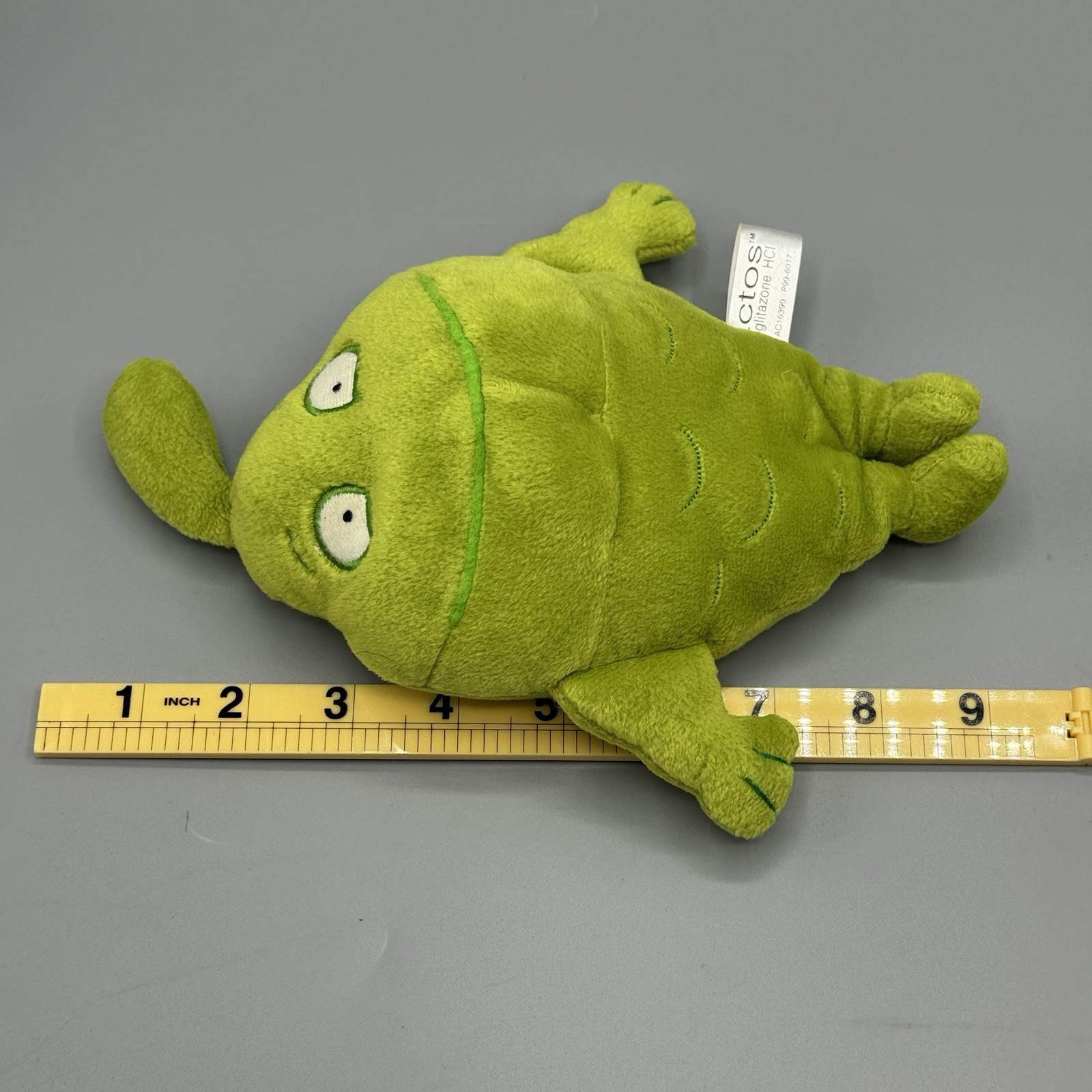 ACTOS PIOGLITAZONE Triglyceride Plush 8″ Medical Pharmaceutical Advertising Drug