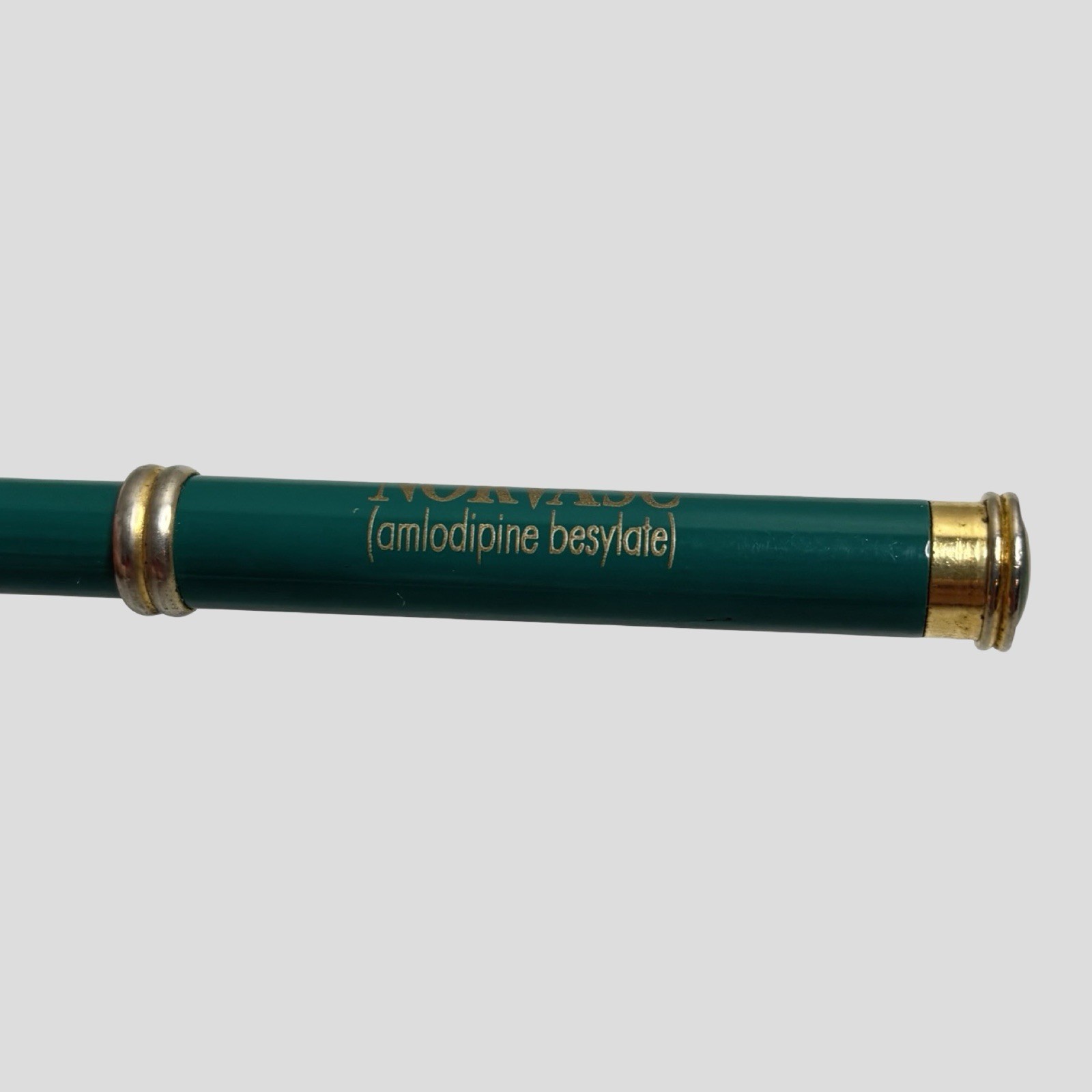 Norvasc Pharmaceutical Drug Rep Pen Green Promotional Item
