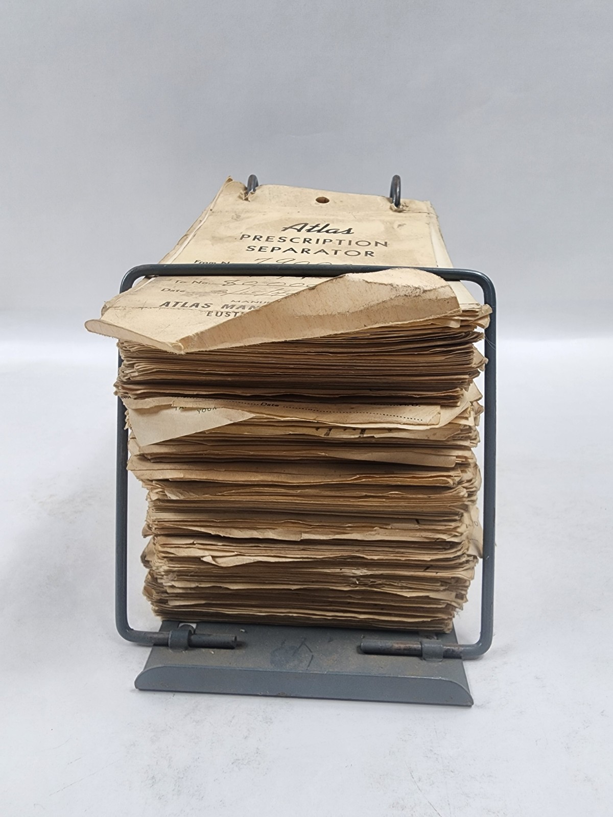 Prescription Atlas Rx Pad Paper Apothecary Druggist Pharmacy Medicine 1939 1940