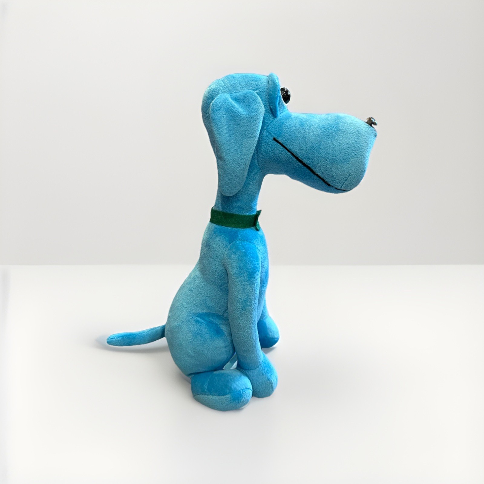 Rare Interceptor Plus Blue Plush Advertising Dog 14” Drug Rep Pharmaceutical