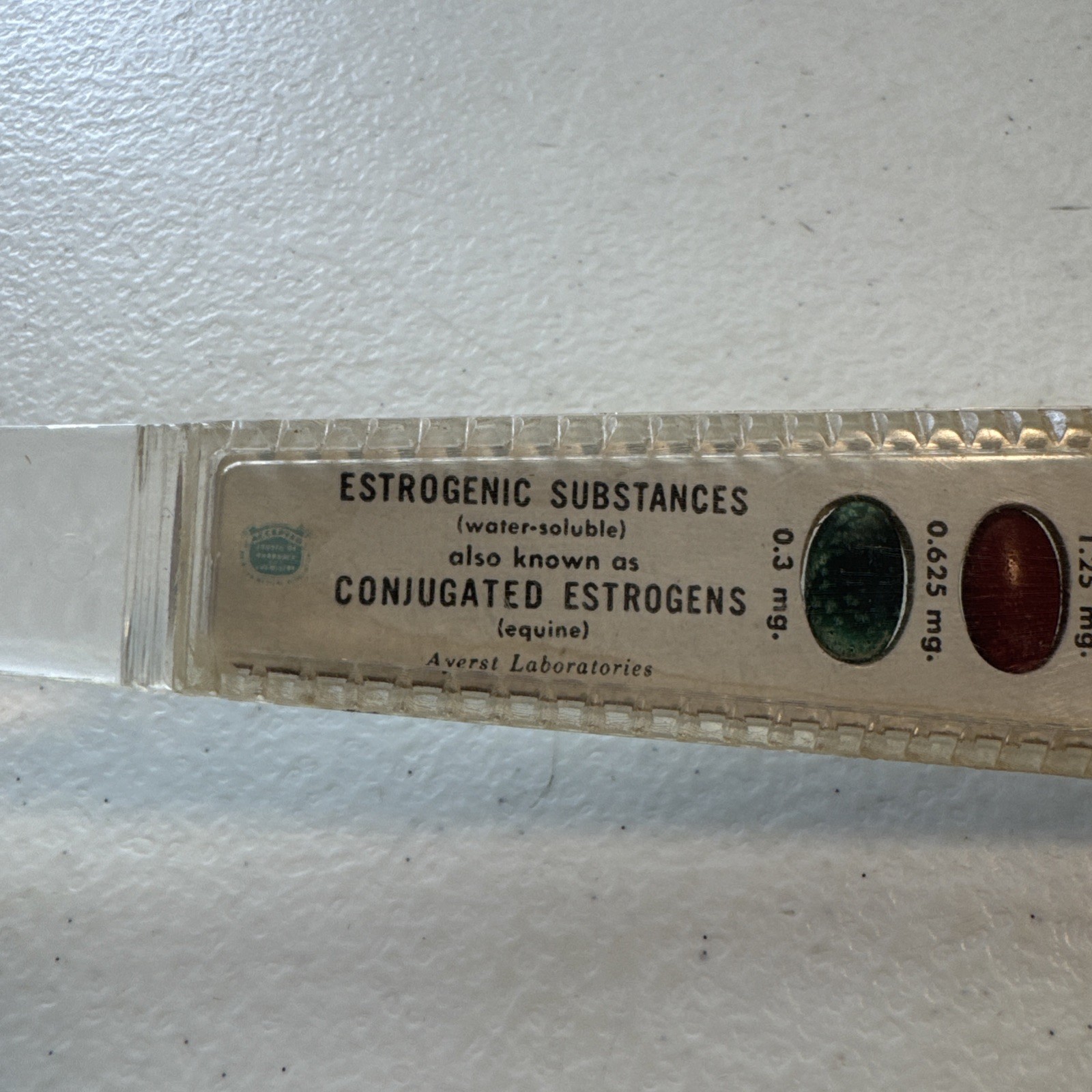Vintage Ayerst Laboratories “Premarin” Estrogenic Advertising Letter Opener