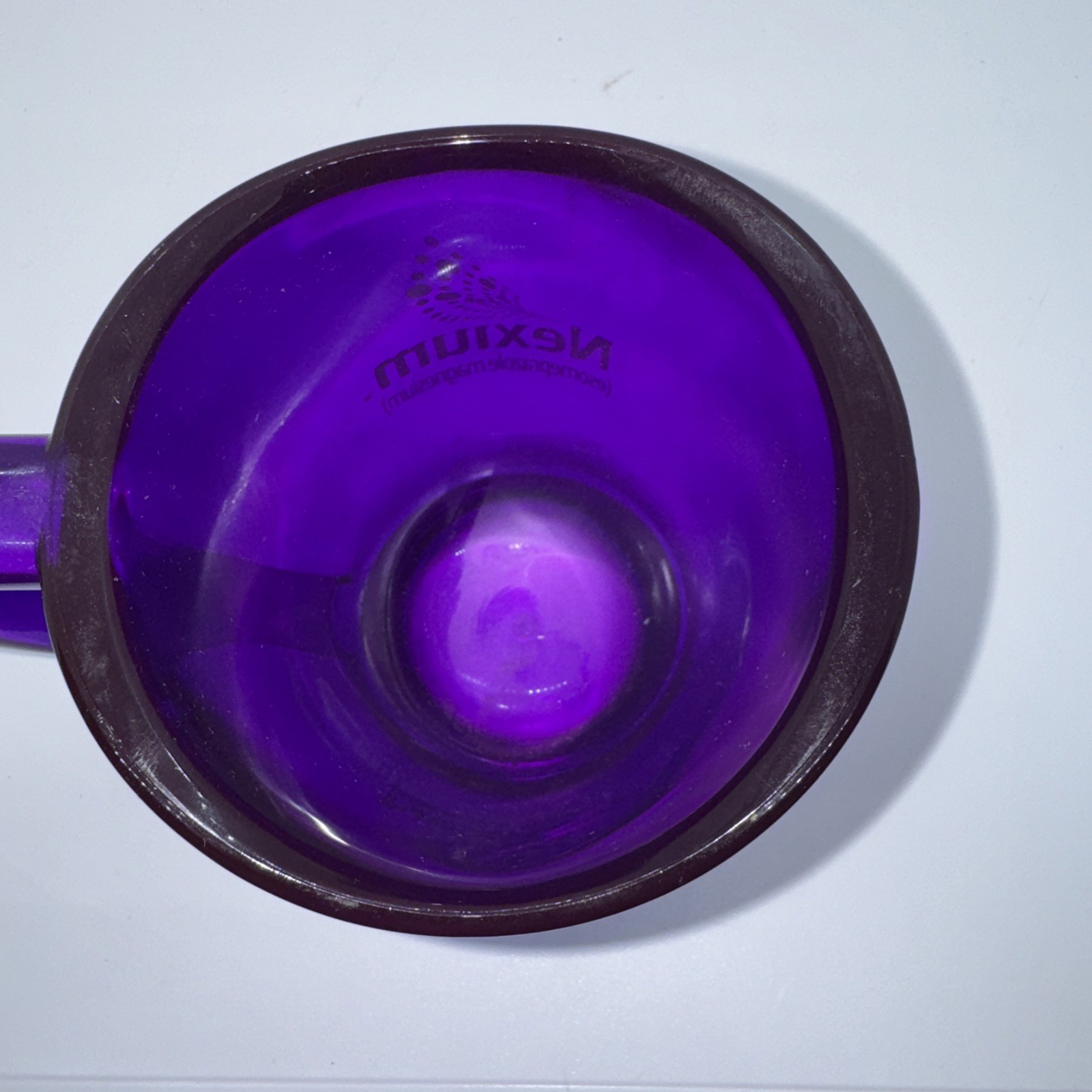 Nexium Mug The Purple Pill AstraZeneca AZ Pharmaceutical Advertising Promotional