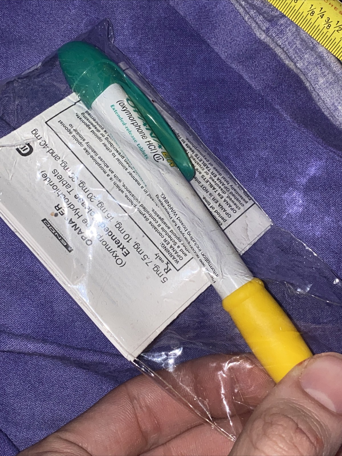 Pharmaceutical Opana Pen Rare Collectibles DRUG REP PEN NARCOTIC Promotional