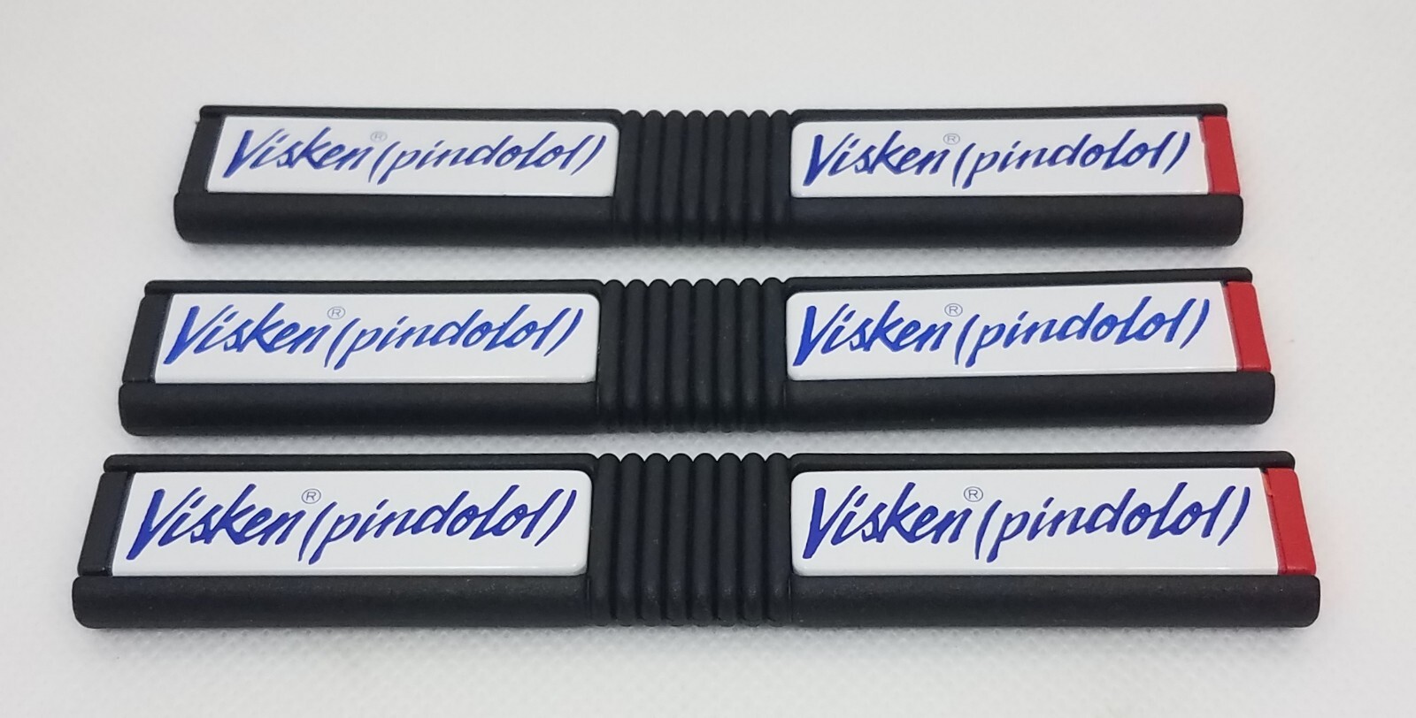 Visken Pindolol 3 Flip Ballpoint Pens Drug Rep Pharma Advertising Promotional