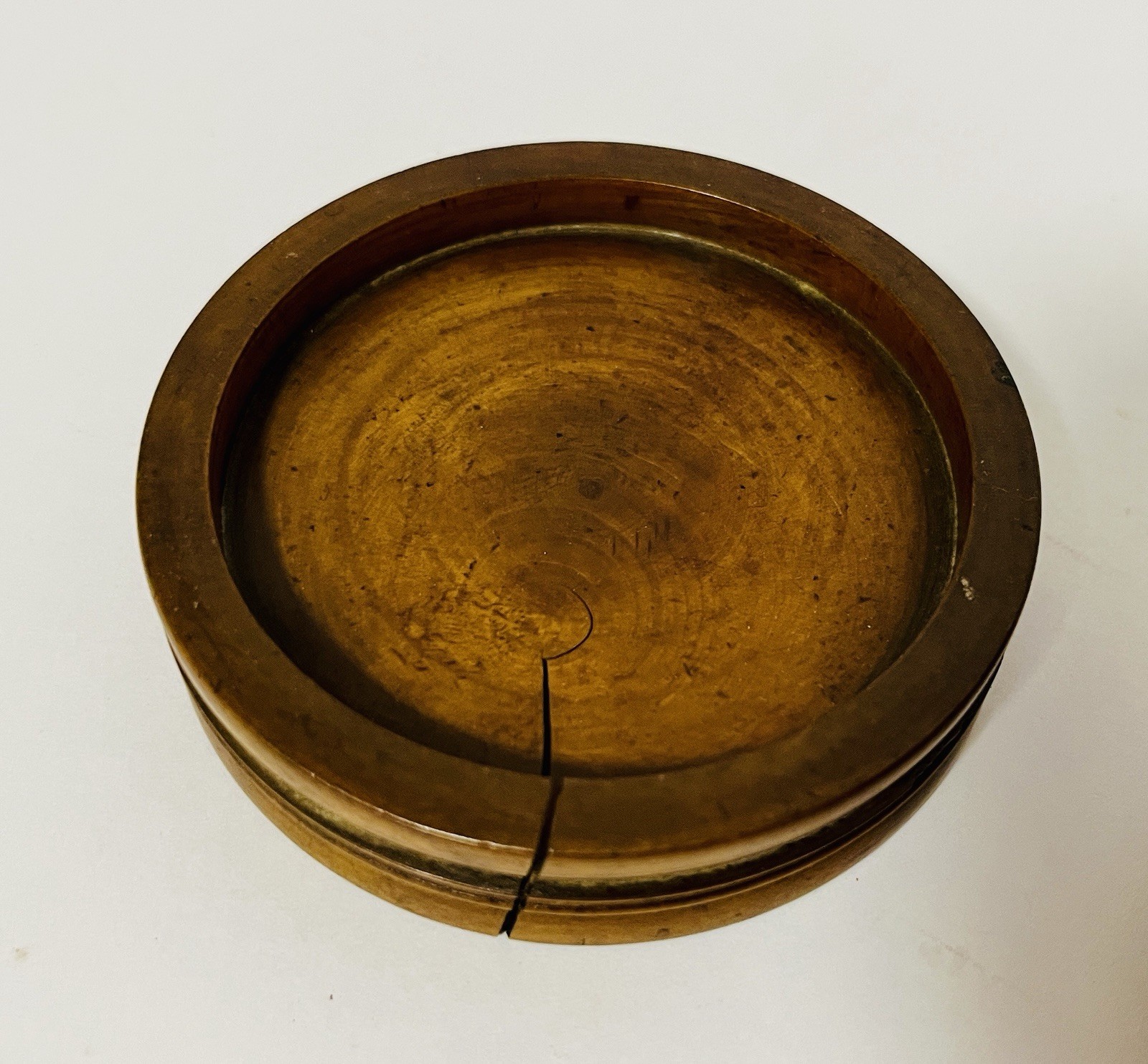 Original Antique Apothecary Chemist Turned Boxwood Treen Pill Rounders Finishers
