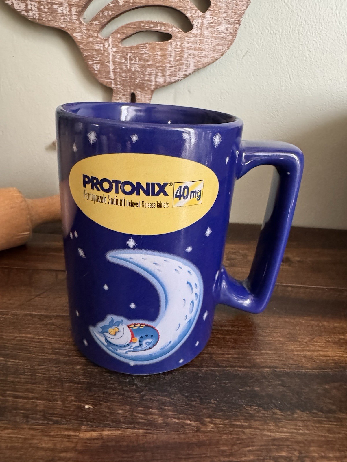 Protonix IV Injection Mug; Pharmaceutical Oversized Coffee Mug