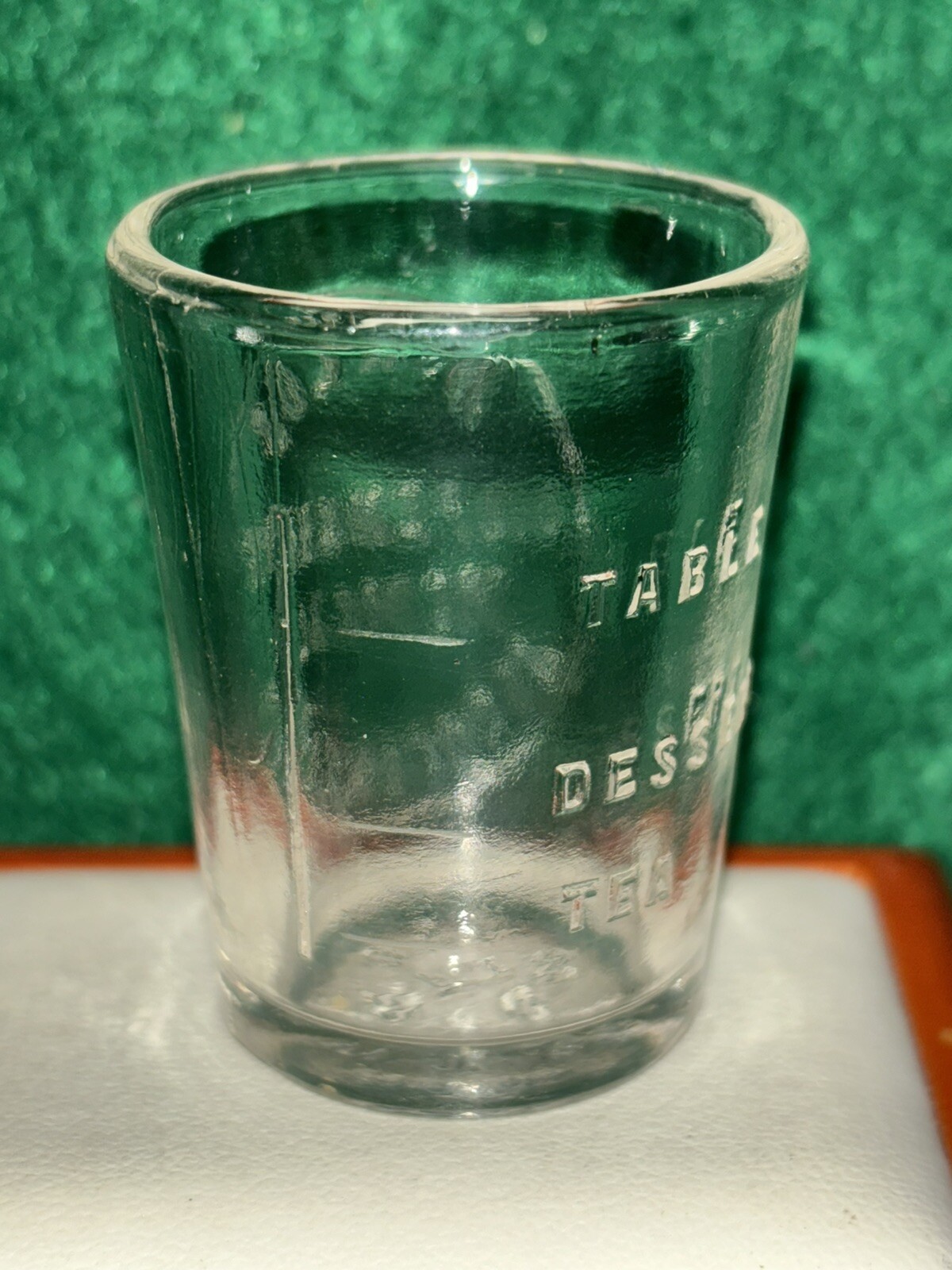 RARE!! Vintage 1900’s Glass World’s Dispensary Medical Association Dosage Cup