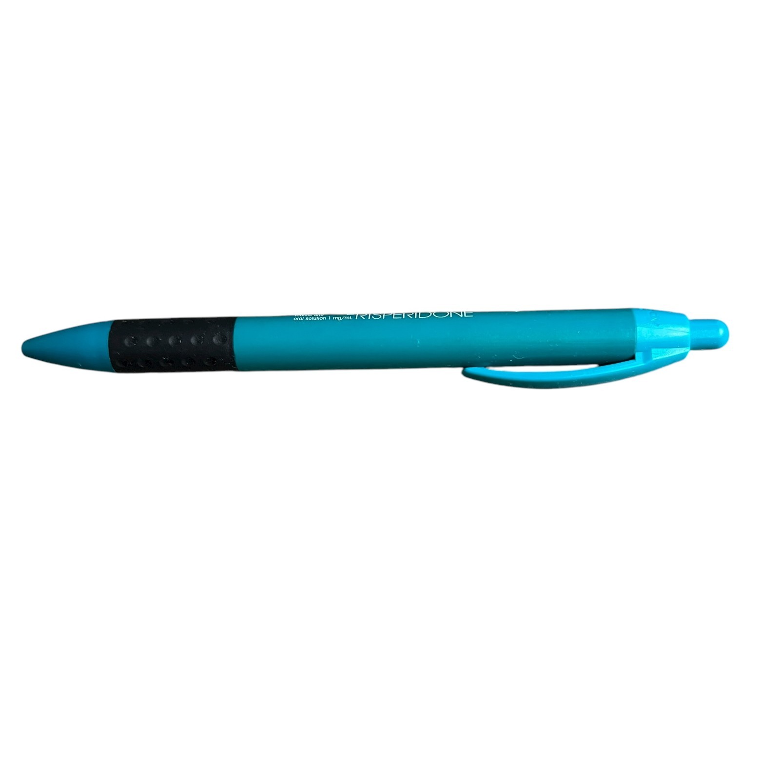 Risperdal Risperidone Pharmaceutical Drug Rep Promo Pen Teal Retractable