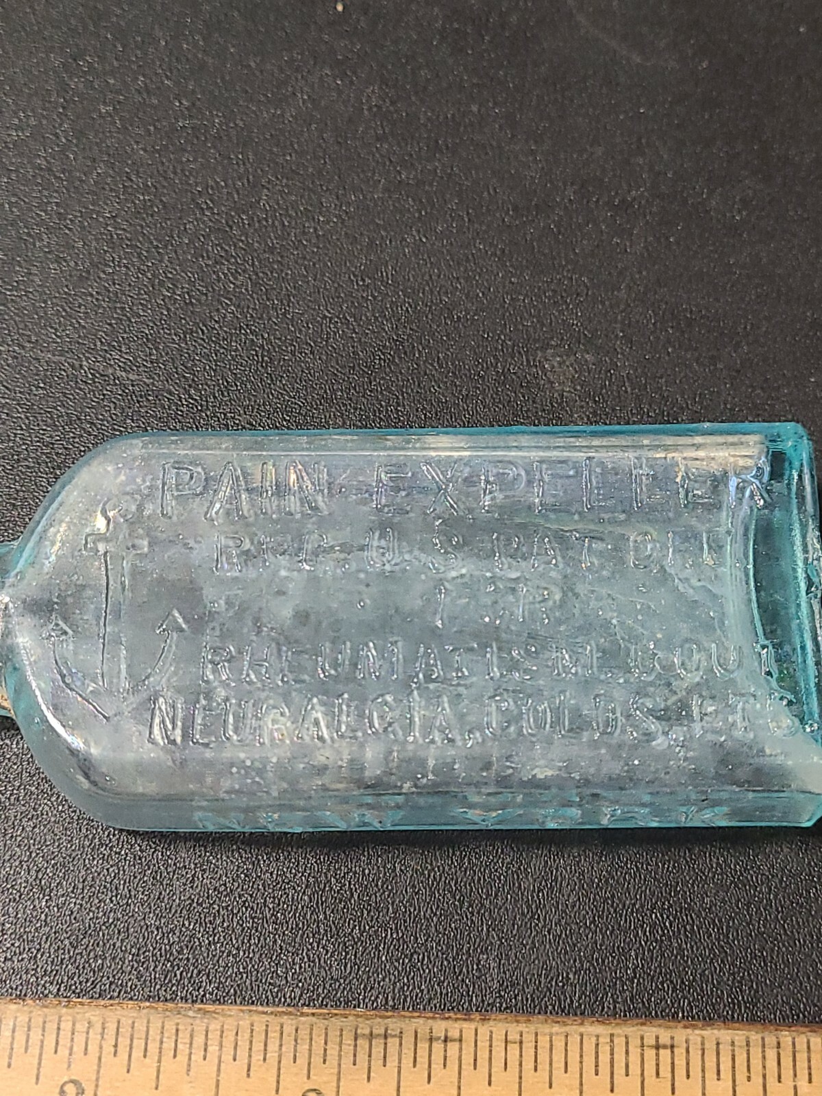 Vintage 1900s Apothecary Pharmacy Btl Anchor Logo Pain Expeller Richter Co. NYC