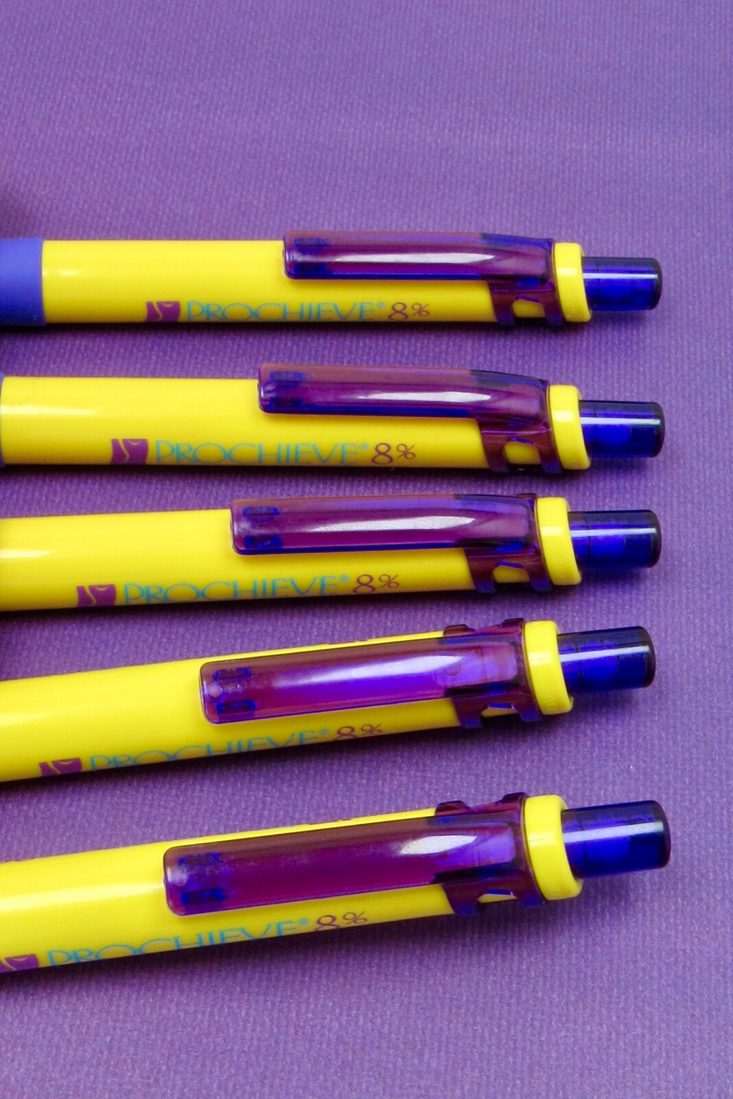 Prochieve Progesterone PENS Drug Rep Pharmaceutical Inoxcrom Spain Lot of 5 Rare