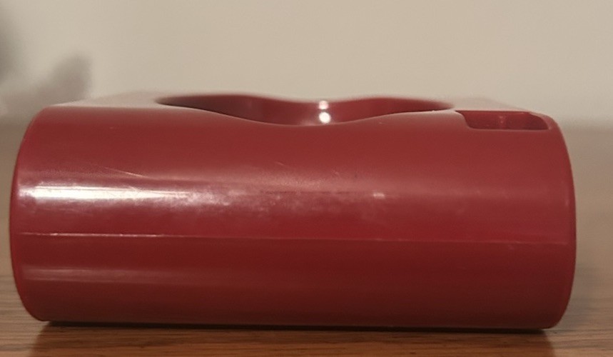 RISPERDAL RISPERIDONE PHARMACEUTICAL COLLECTIBLE M-TAB RED DESKTOP ORGANIZER