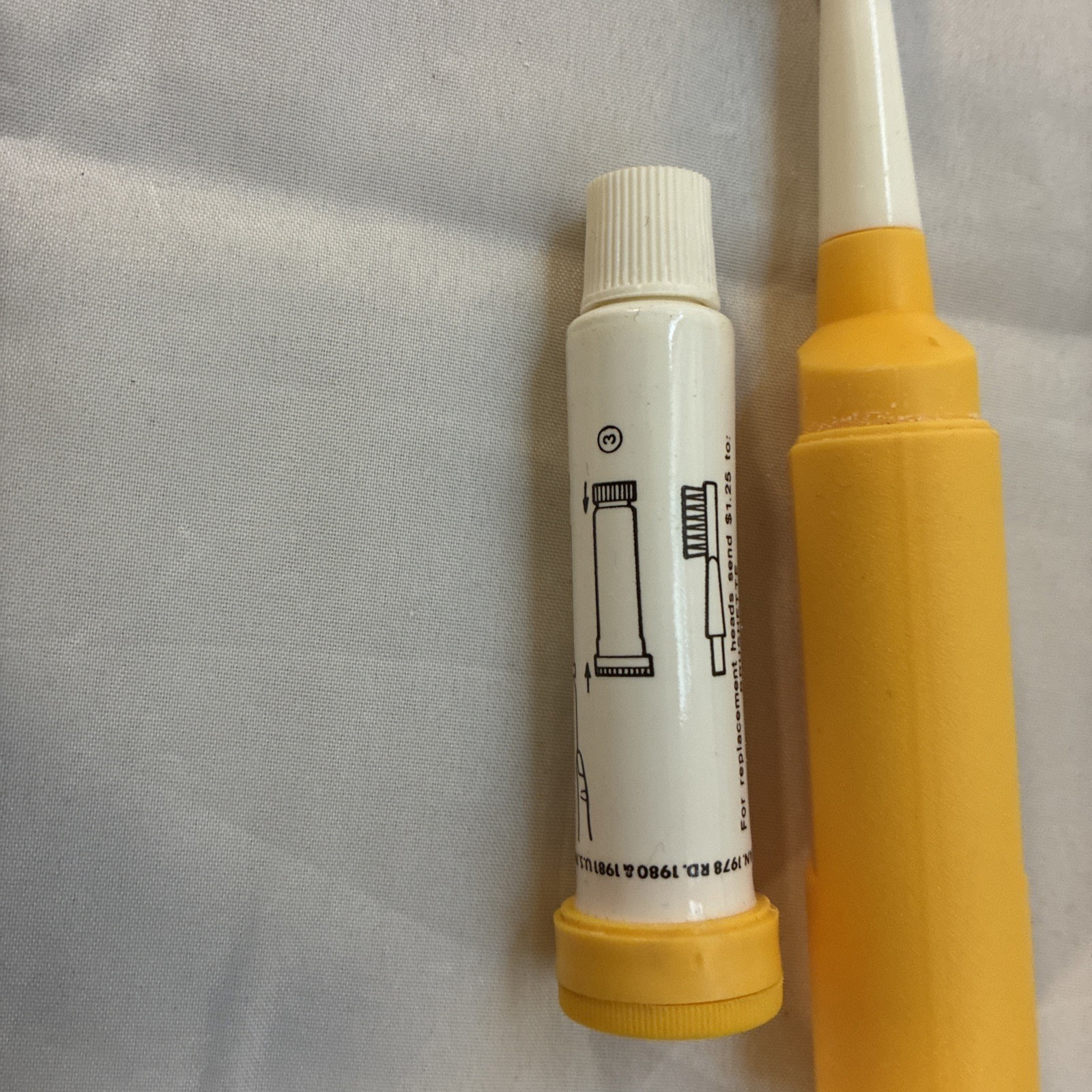 Vintage Fiorinal with Codeine Travel TOOTHBRUSH UNUSED Pharmaceutical Drug NOS