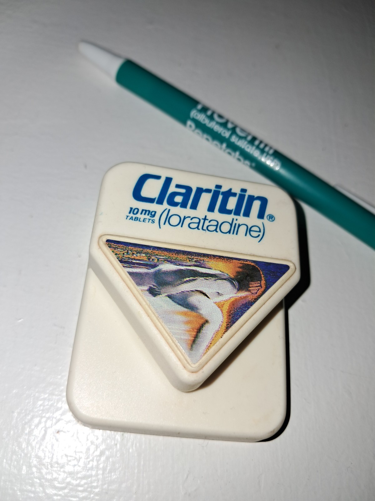 Claritin Proventil Pharmaceutical Drug Rep Promo Pen Magnet Vintage Retro Lot