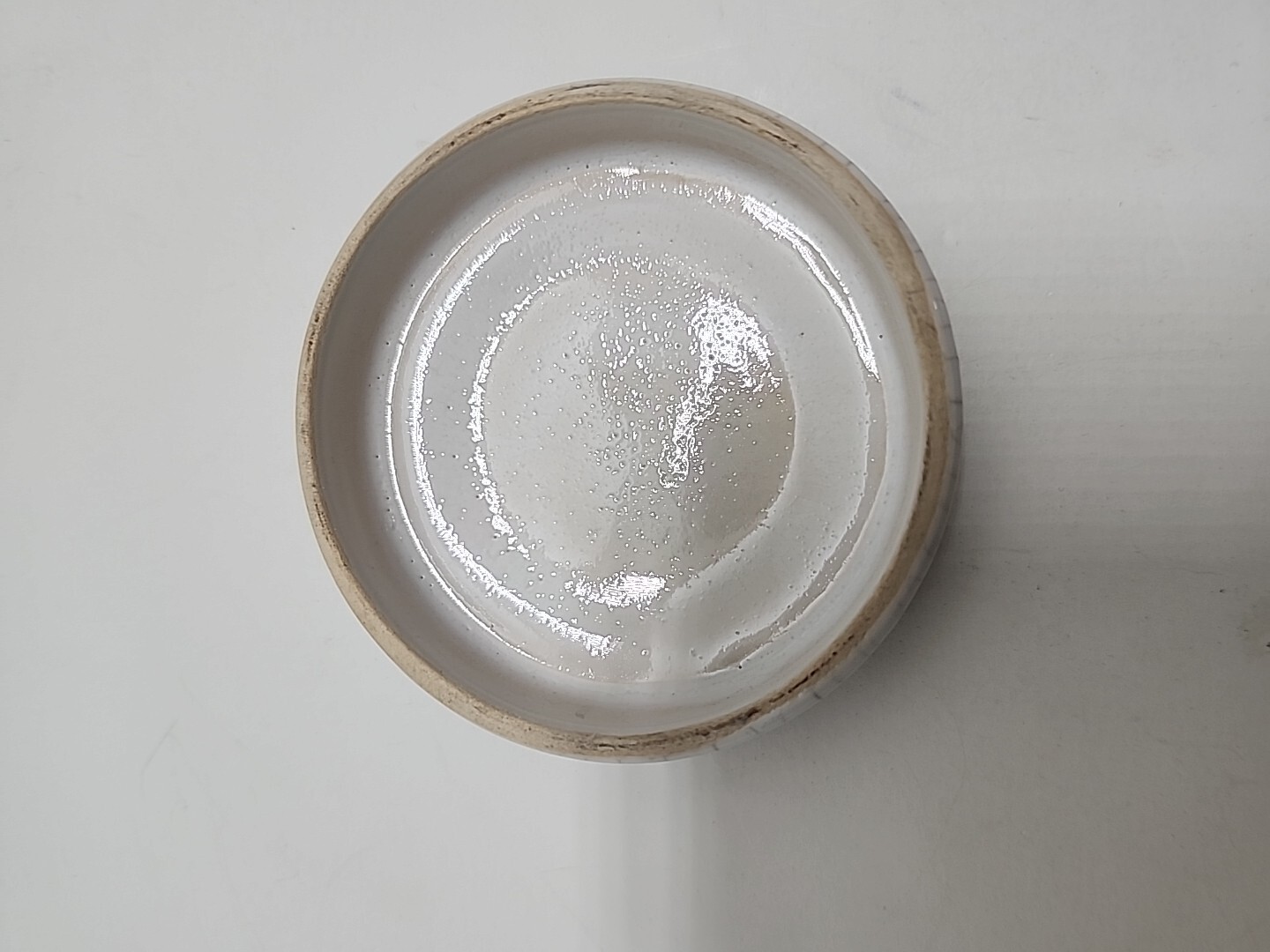 Aqua Rosae Apothecary Jar Western Germany Rose Water Lid Crackled Rare Vanity