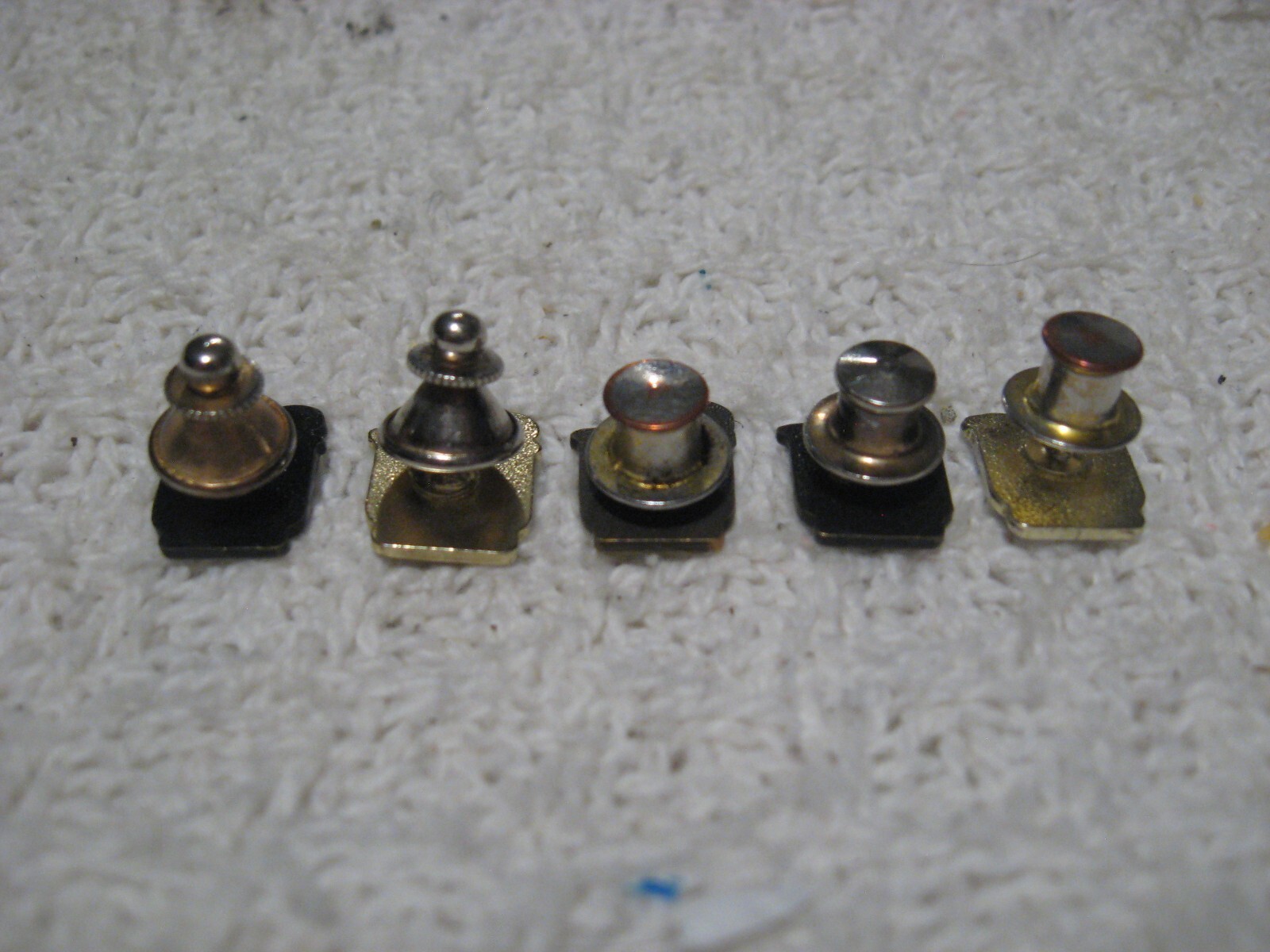 Vintage WALGREENS Years 1, 3, 5, 10, and 15 Employee Pharmacy Pins Lot of 5