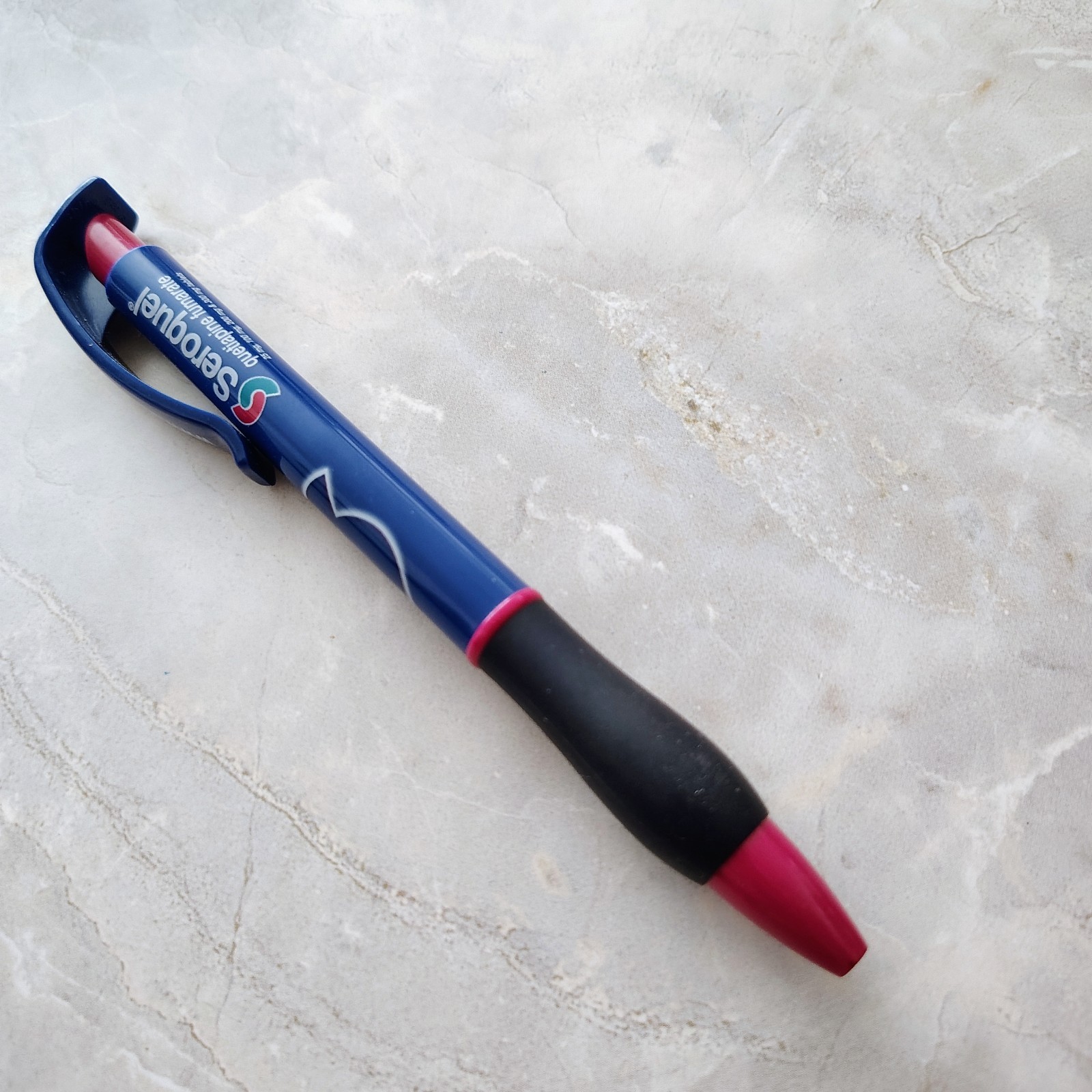 Seroquel Pen Drug Rep Pharmaceutical Promo Medical Advertising