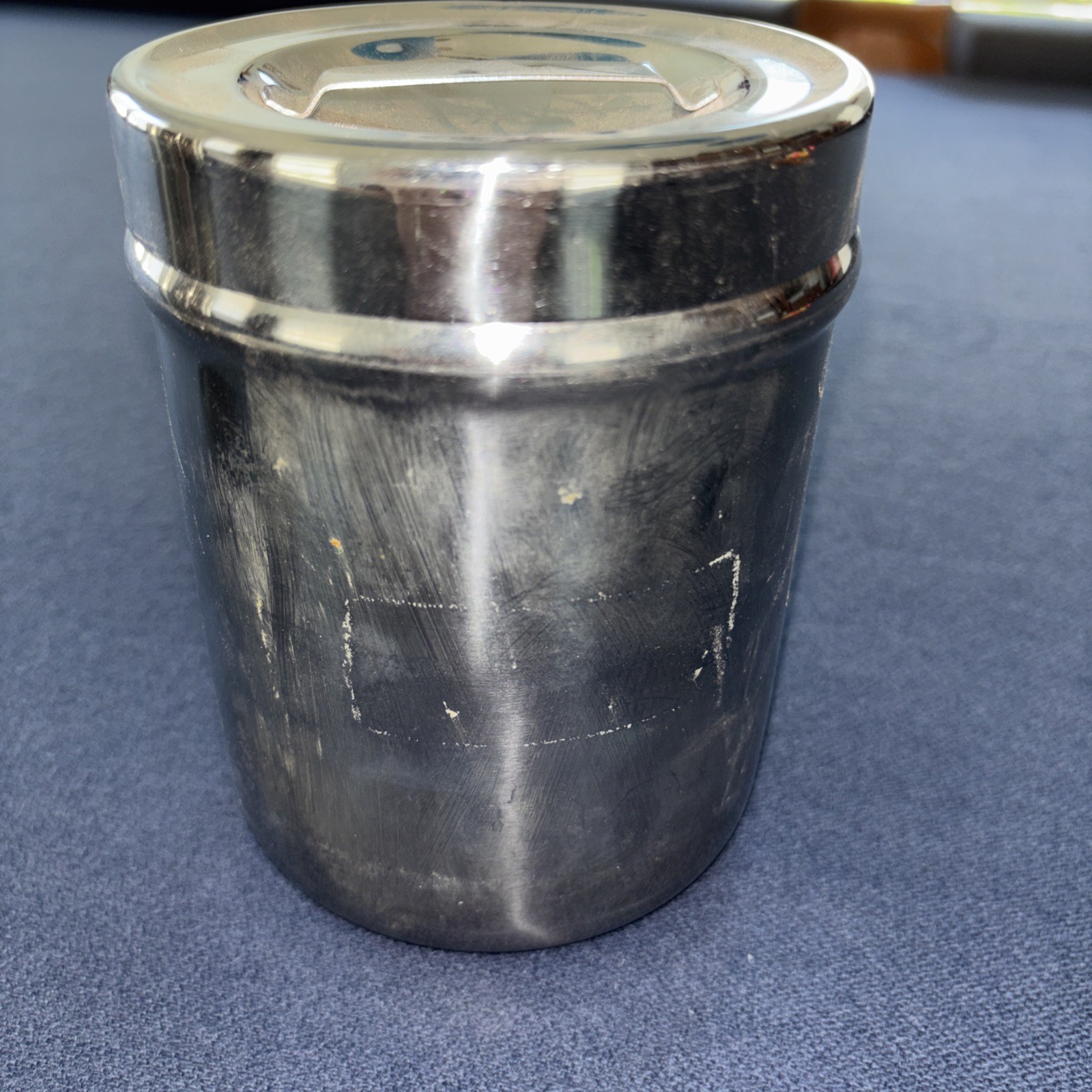 Vollrath Stainless Steel Canister 5″x4″ Vintage Medical with Lid 8801