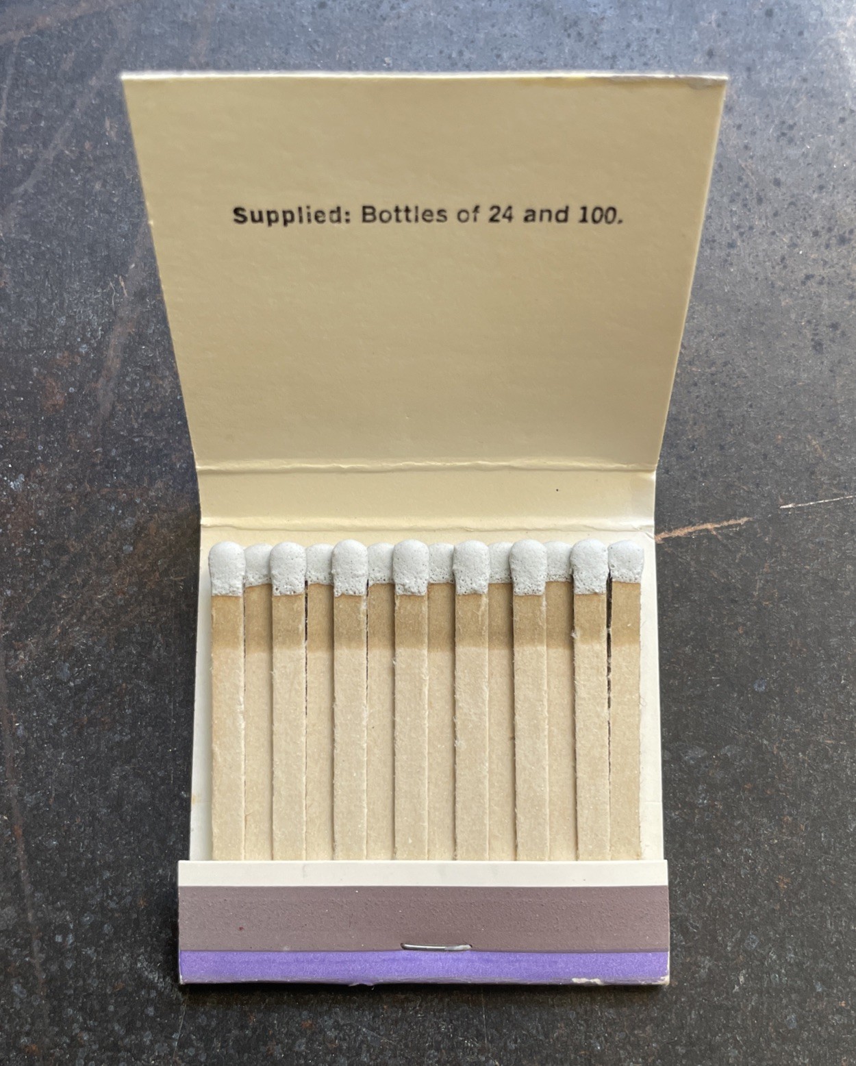 Vintage Matchbook Lincocin Upjohn Advertisement Pharmaceutical Promo Drug Rep