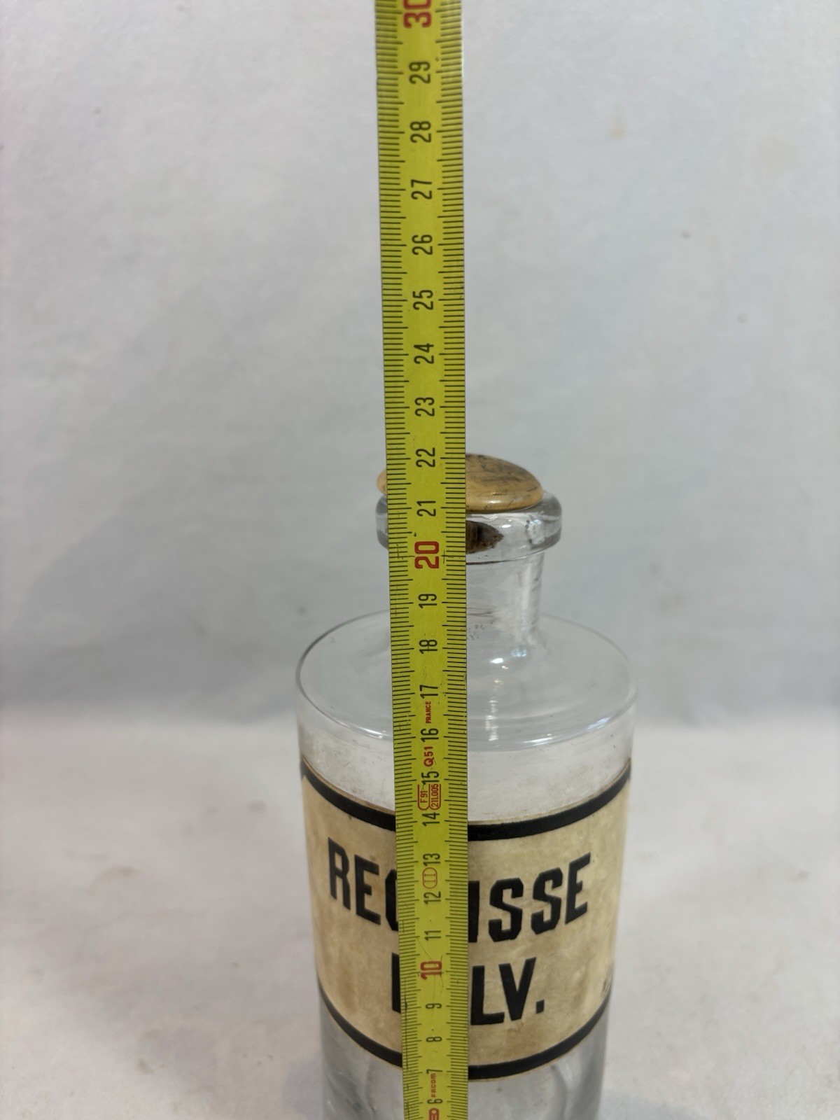 3 Antique Pharmacy / Apothecary Bottles In Blown Glass