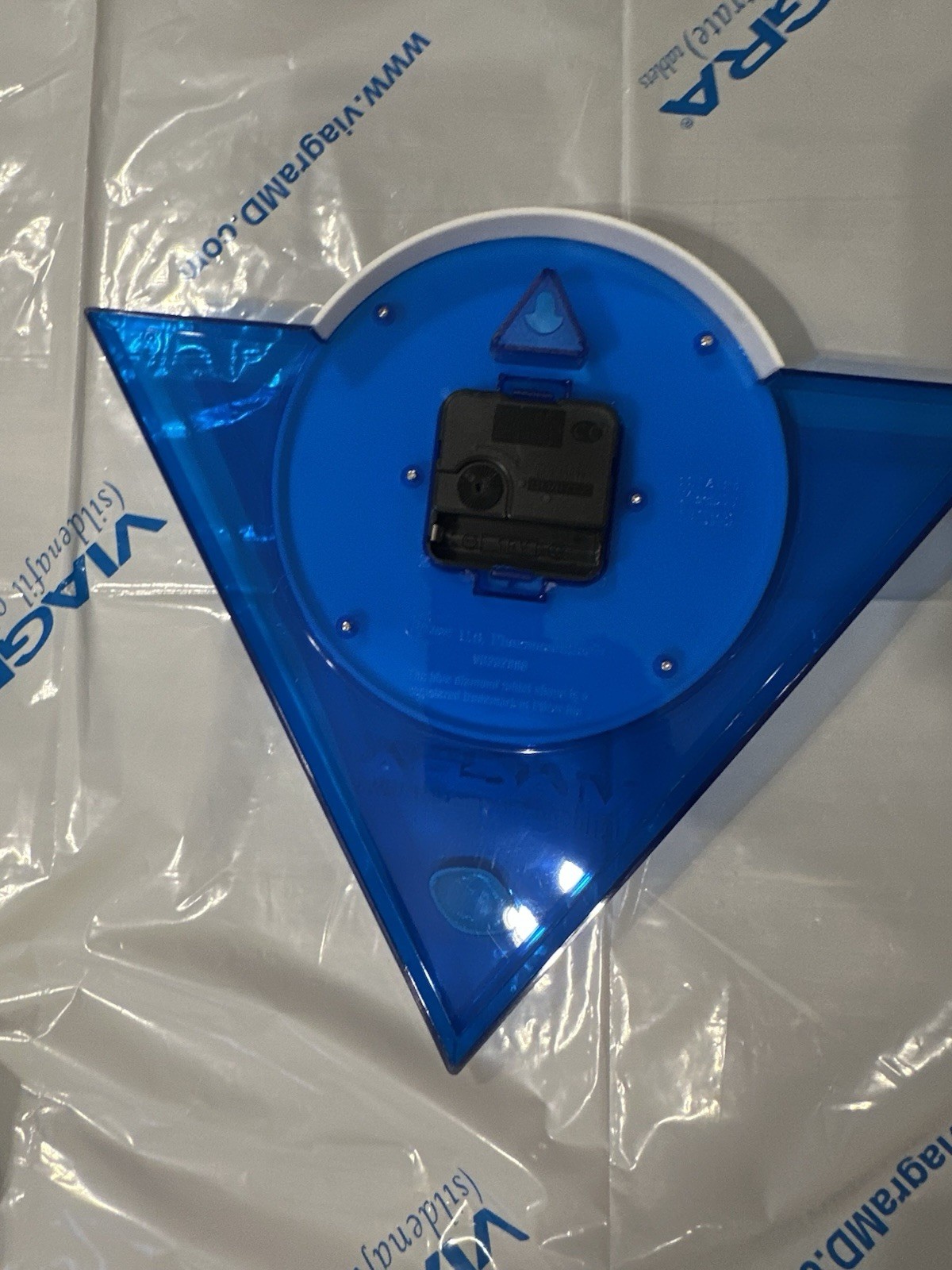 Rare Viagra Blue Pill Wall Clock Promotional Pharmaceutical Pfizer