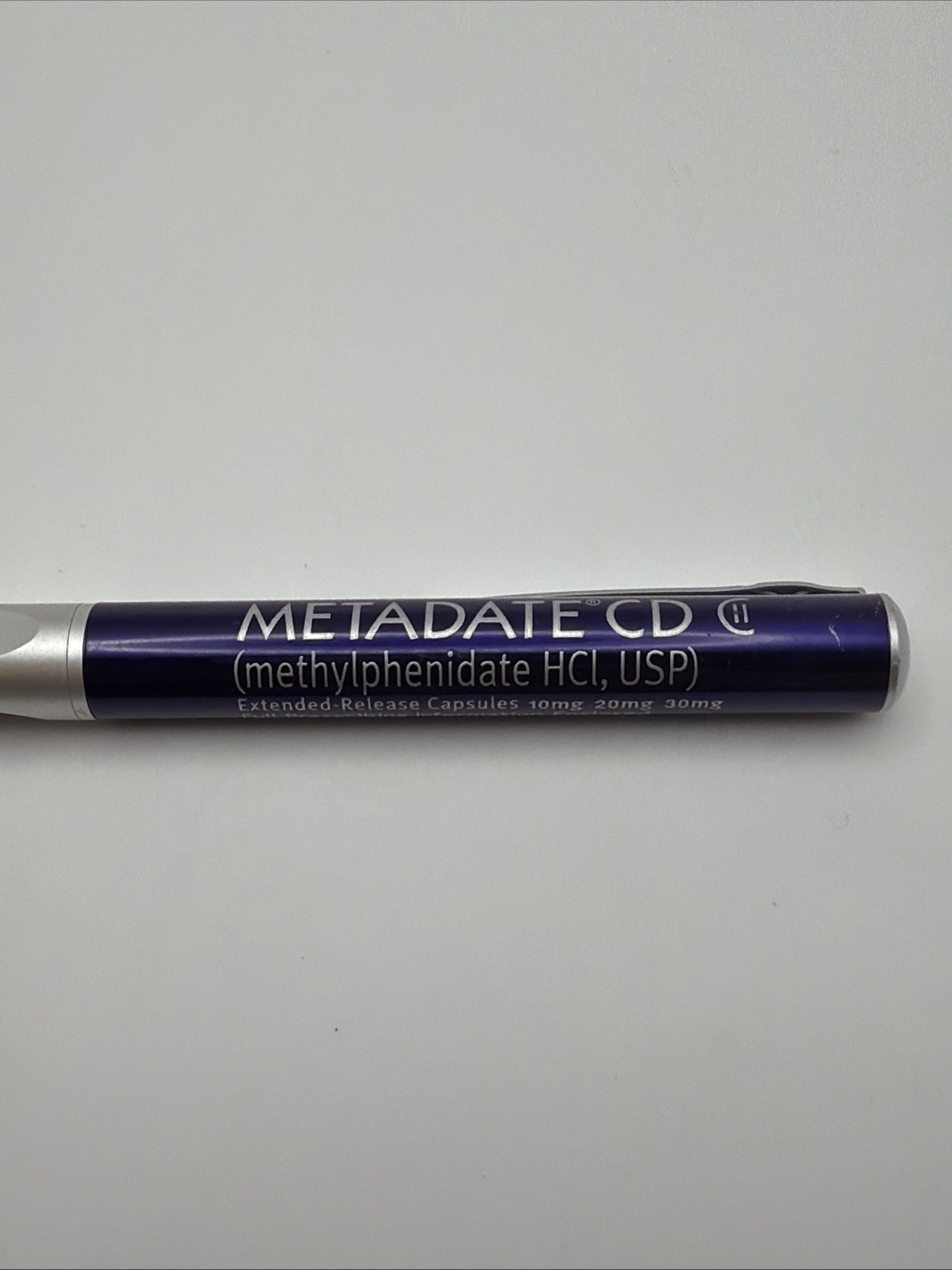 RARE METADATE CD CII PEN Heavy Metal Twist Drug Advertising – Doesn’t Work