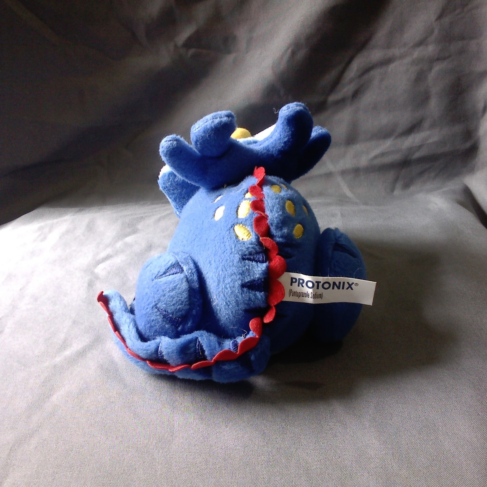 Protonix Plush Mascot Blue “Lizard/Monster” Pharmaceutical Promo