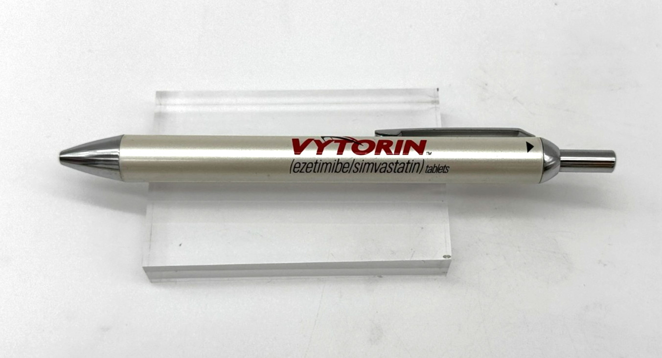 Vytorin Pen Pharmacy Rep Swag Pharmaceutical Industry Cardiology Gift -statin