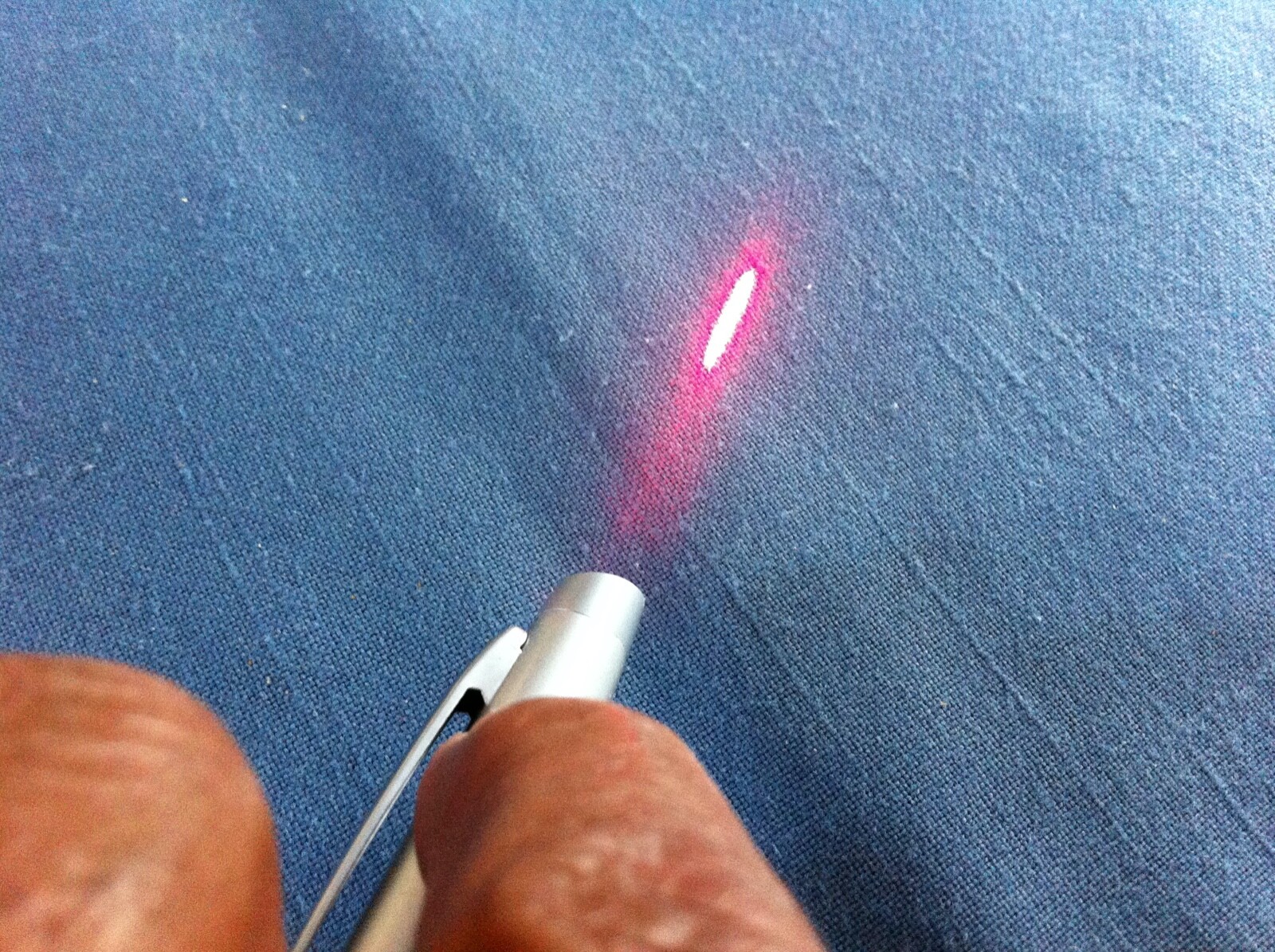 1 metal Caduet laser pointer drug rep pen with stylus