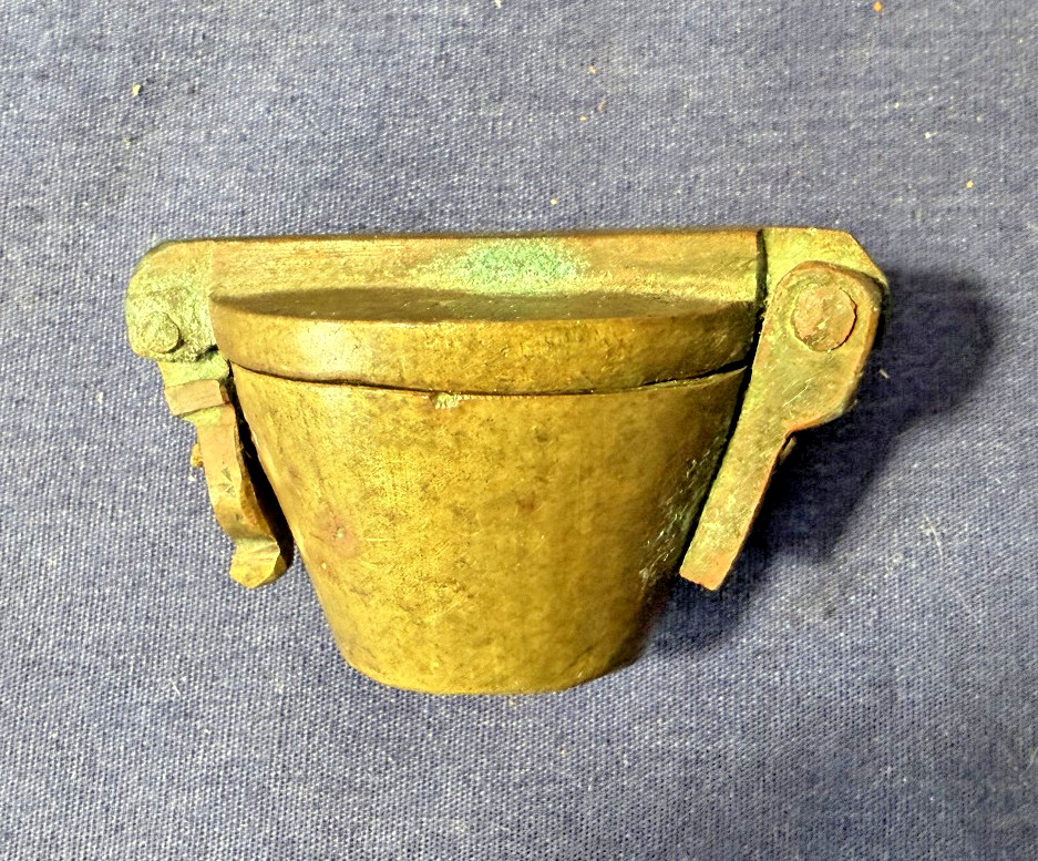 Complete Set of Antique Bronze Nesting Apothecary Weights or Bucket Weights R8