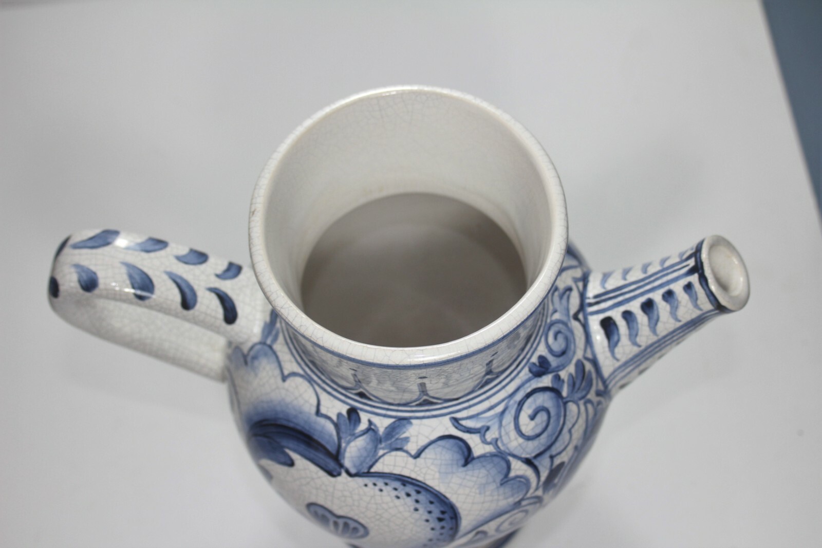 Italian Majolica Apothecary jar, Sirup Tamarin Dorum