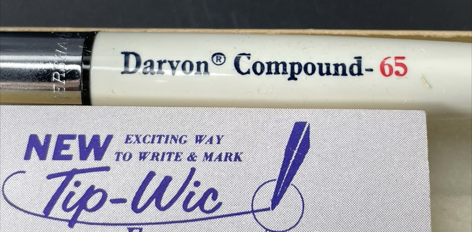 Vintage EVERSHARP by PARKER Point 7 Tip-Wic Soft Point Fountain Pen 1965
