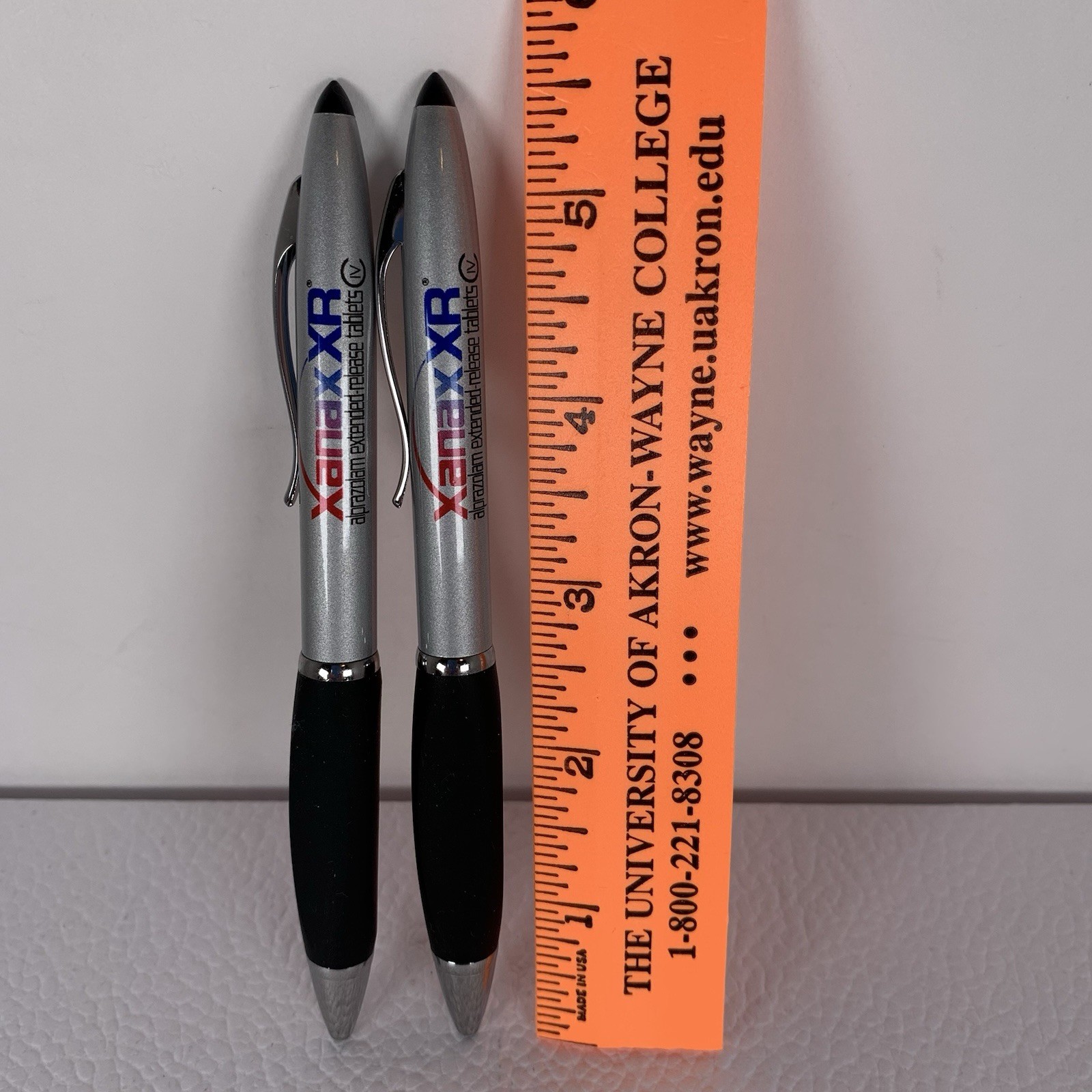 XANAX XR Alprazolam Pen Metal Ball Point Pharmaceutical Promo Original Owner 2