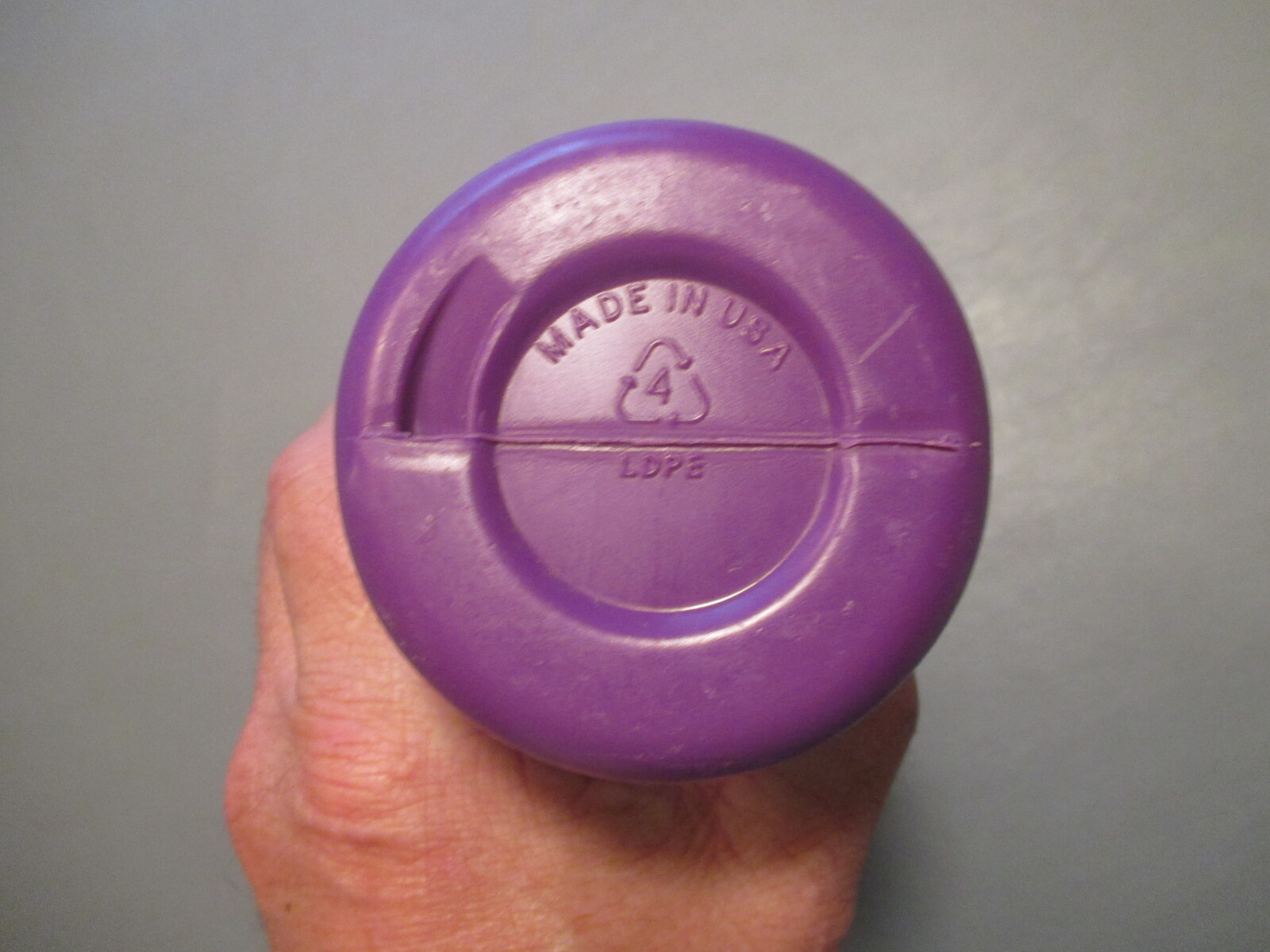 Ultracet Drug Rep Purple Plastic Water Bottle