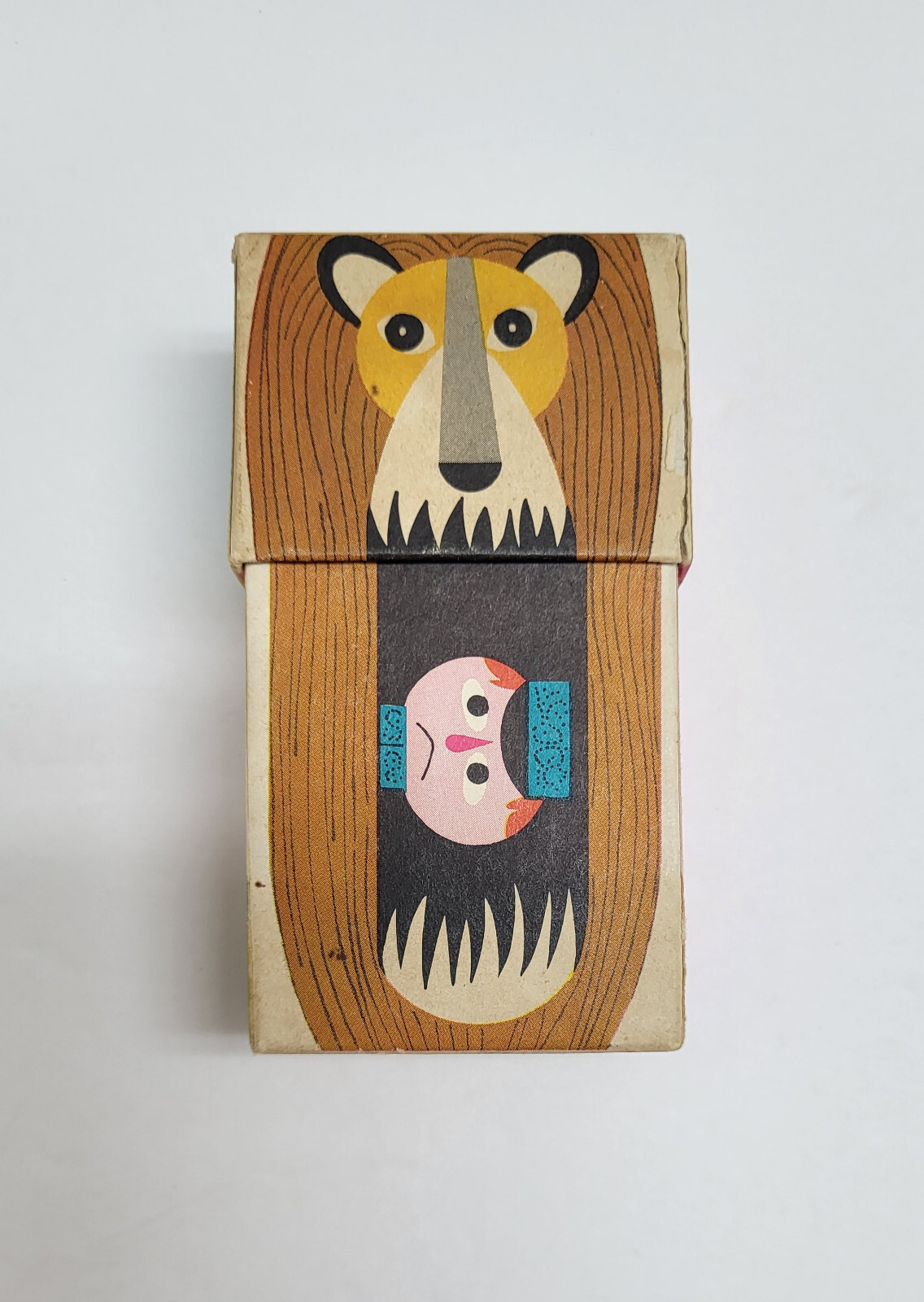 Vintage 1960’s Merck, Sharp & Dohme Circus Theme Rediplete Pediatric Vitamin Box