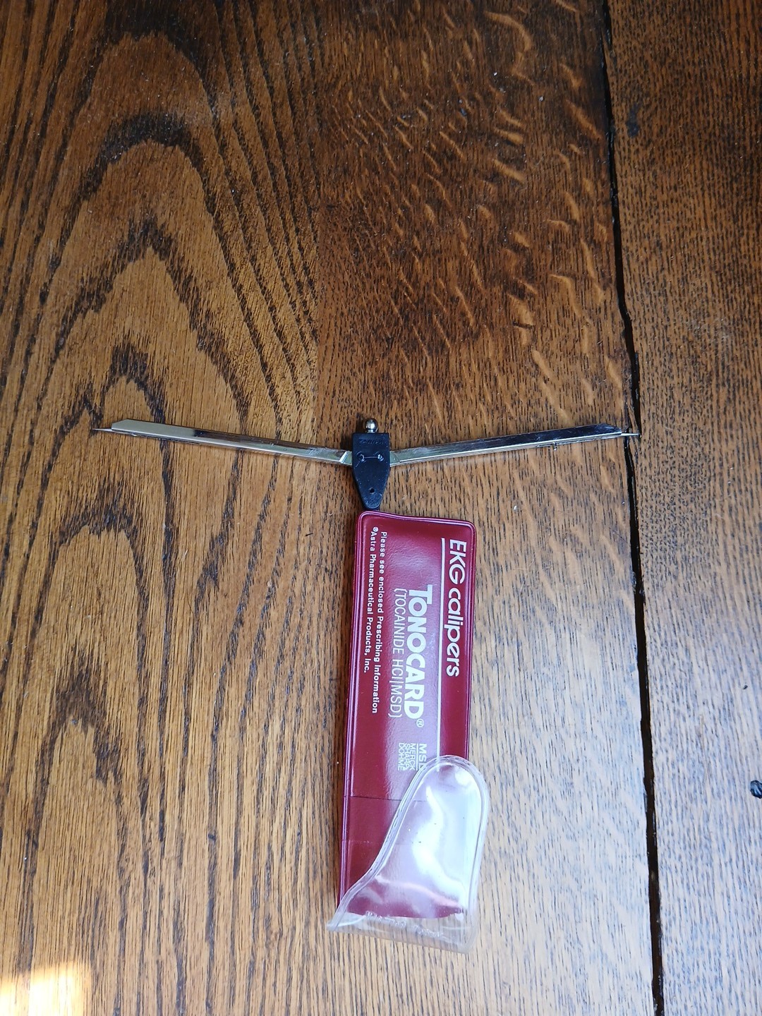 Vintage “Drug rep” Pharmaceuticals Tonocard EKG Calipers Made In Germany