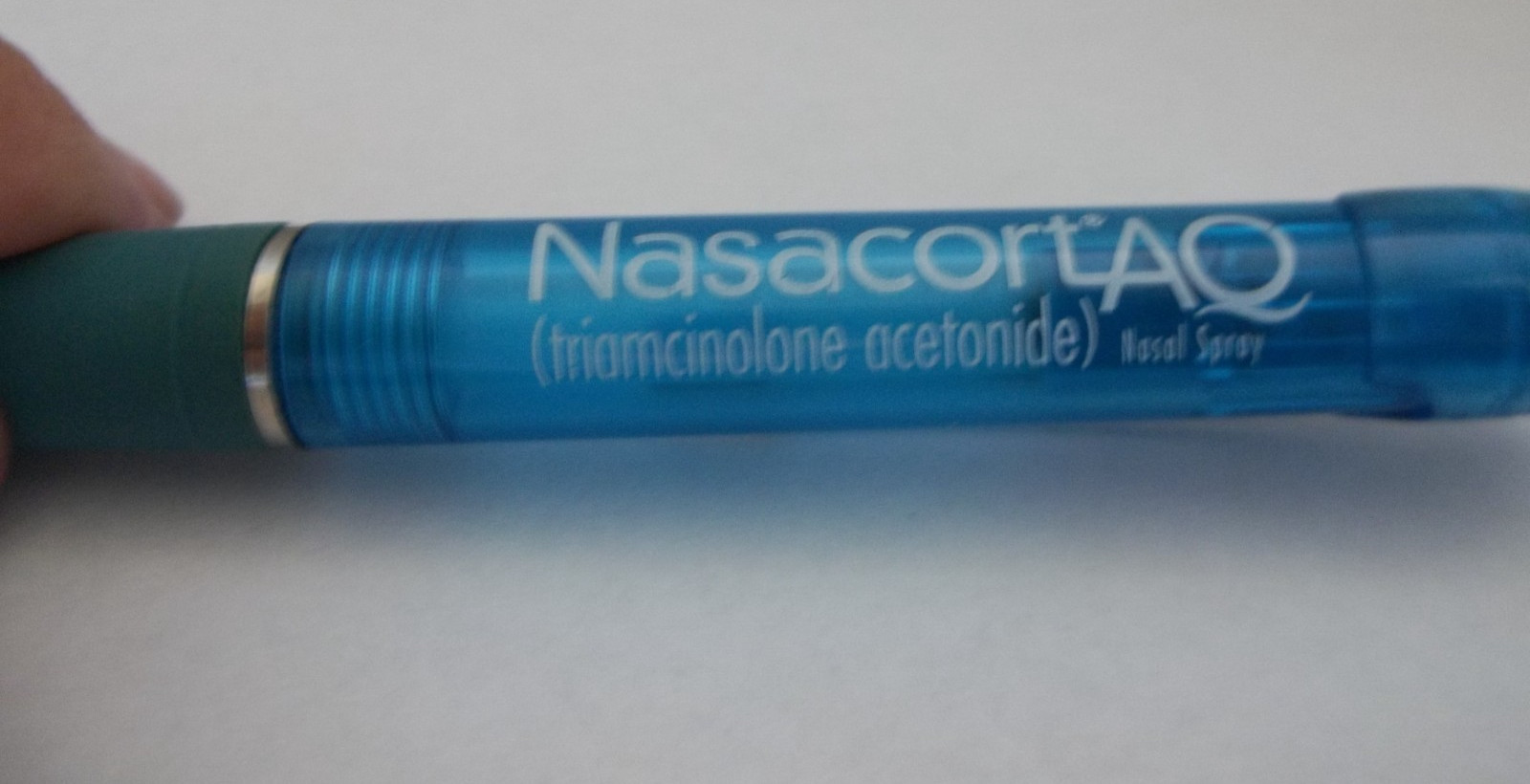 Nasacort AQ Pharmaceutical Promo Pens–Medium Wt Plastic/Rubberized Grip–Lot of 4