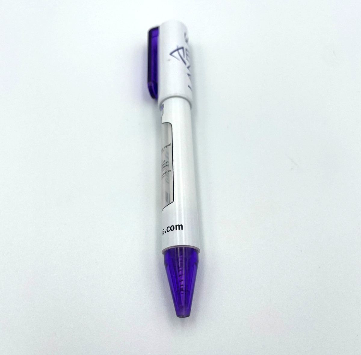 VERY RARE LANTUS Drug Rep Pen w/ Transparent “vial” on Side Pharma Swag- WORKS