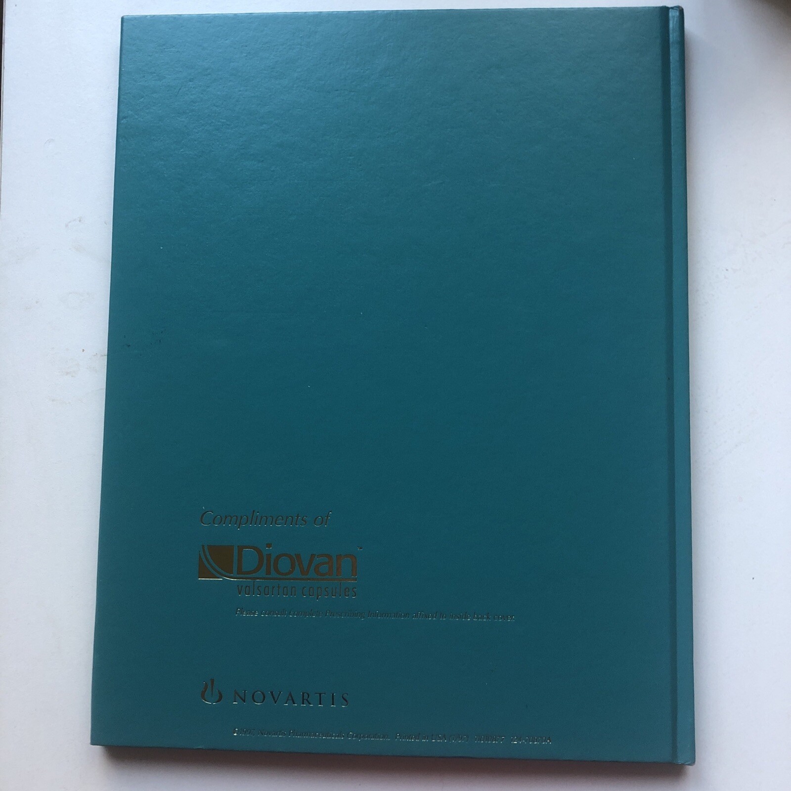 Pharmaceutical Norvatis Promo DIOVAN Cardiovascular Anatomy Hardcover Book